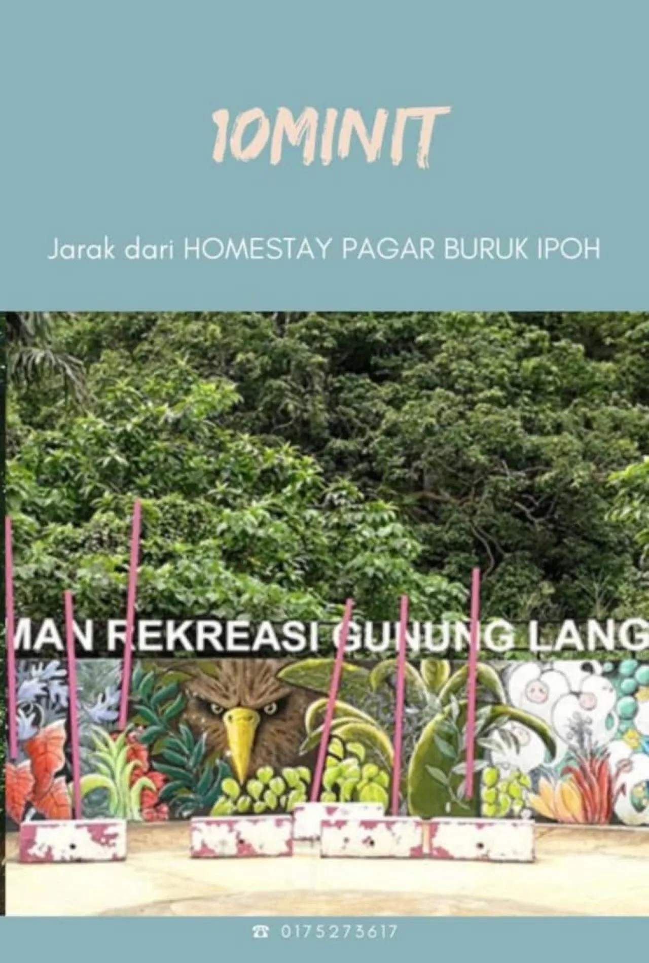 Children play ground in Homestay Pagar Buruk Ipoh