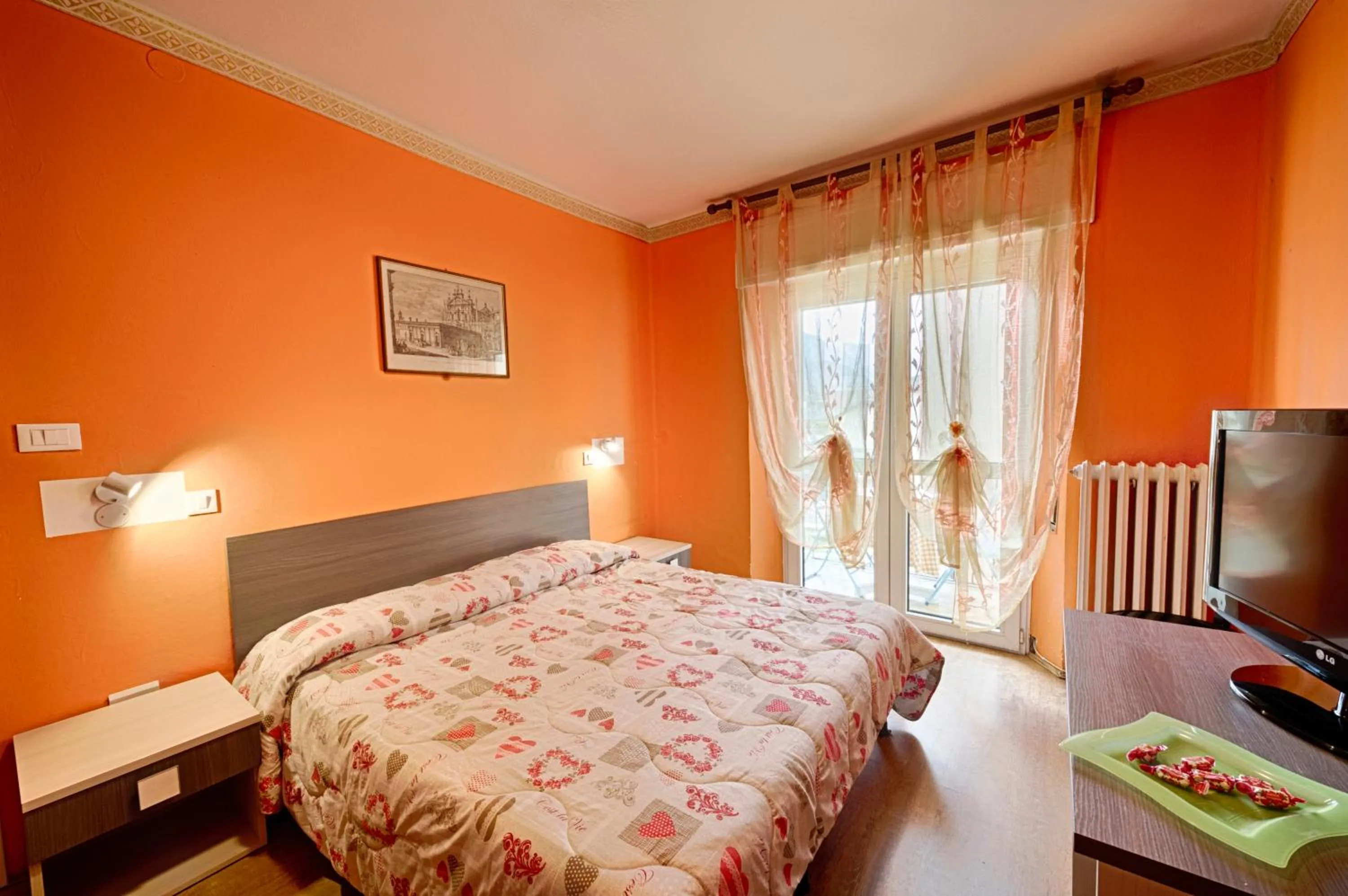 Bed in Albergo Mancuso del Voison