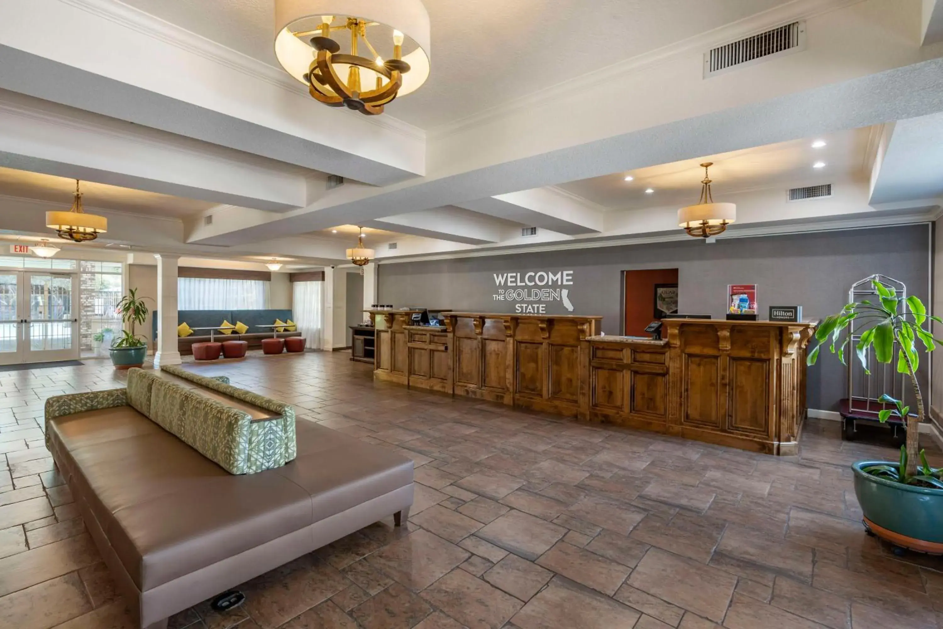 Lobby or reception in Hampton Inn Ukiah Lobby or reception in Hampton Inn Ukiah