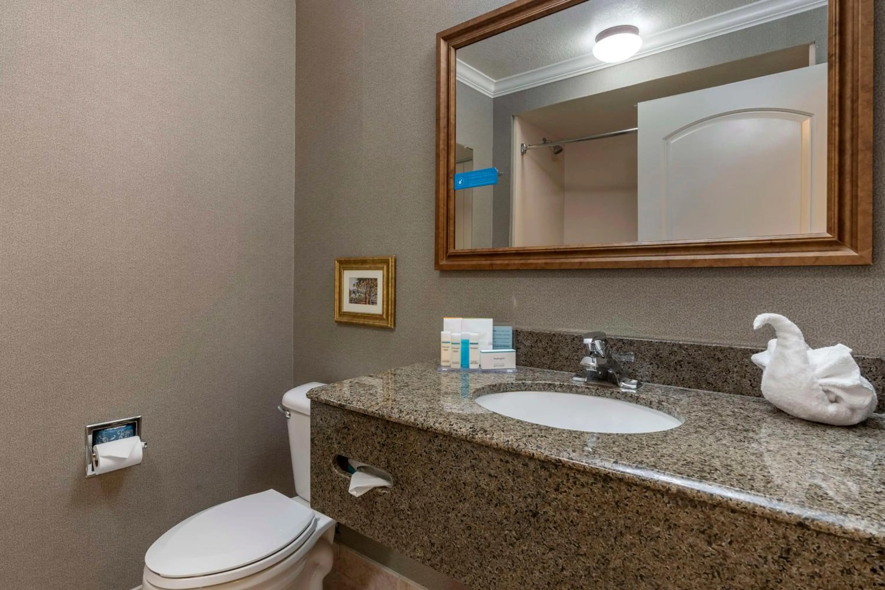 Bathroom in Hampton Inn Ukiah