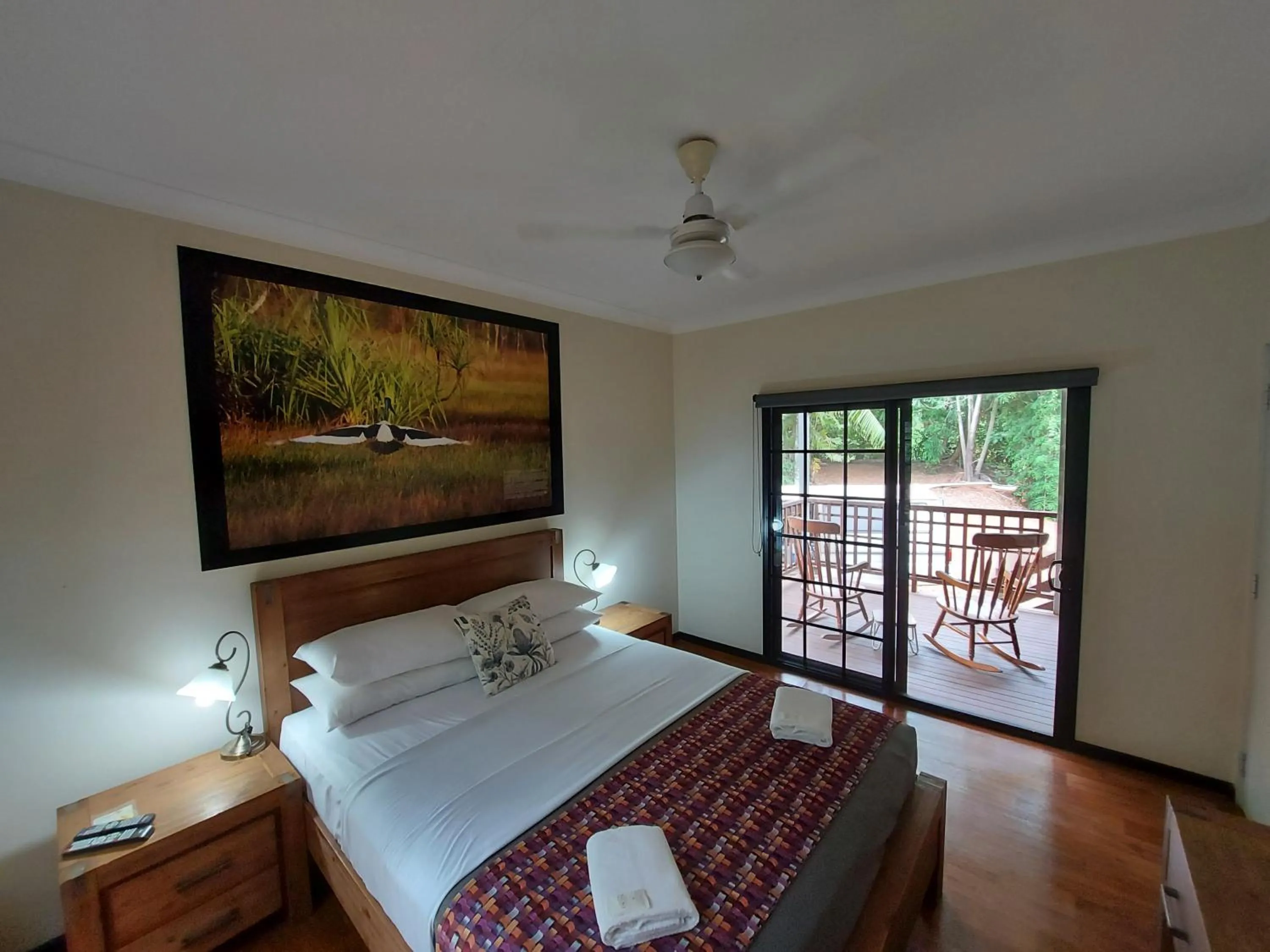 Bedroom, Bed in Litchfield Tourist Park