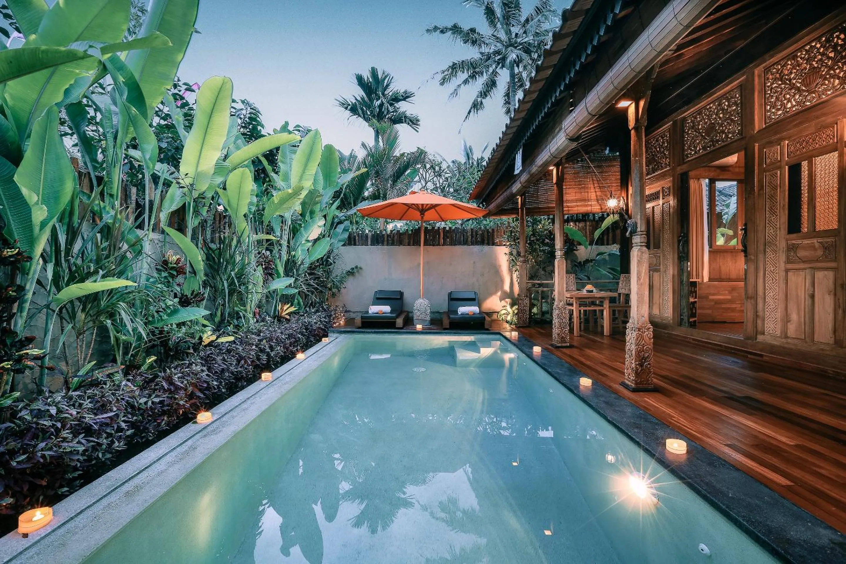 Swimming pool in Candy Villa by GenuineHost