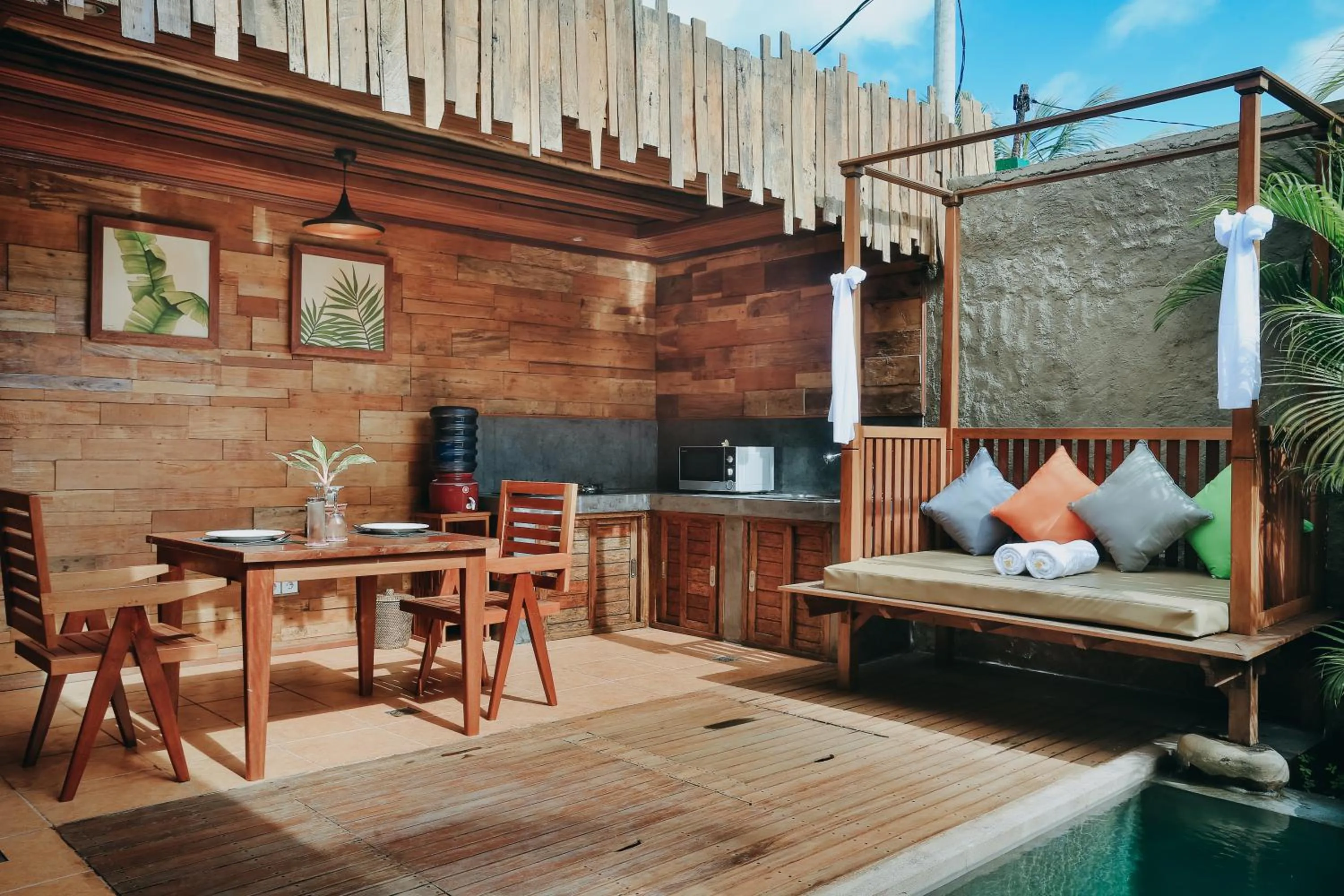 kitchen in Candy Villa by GenuineHost