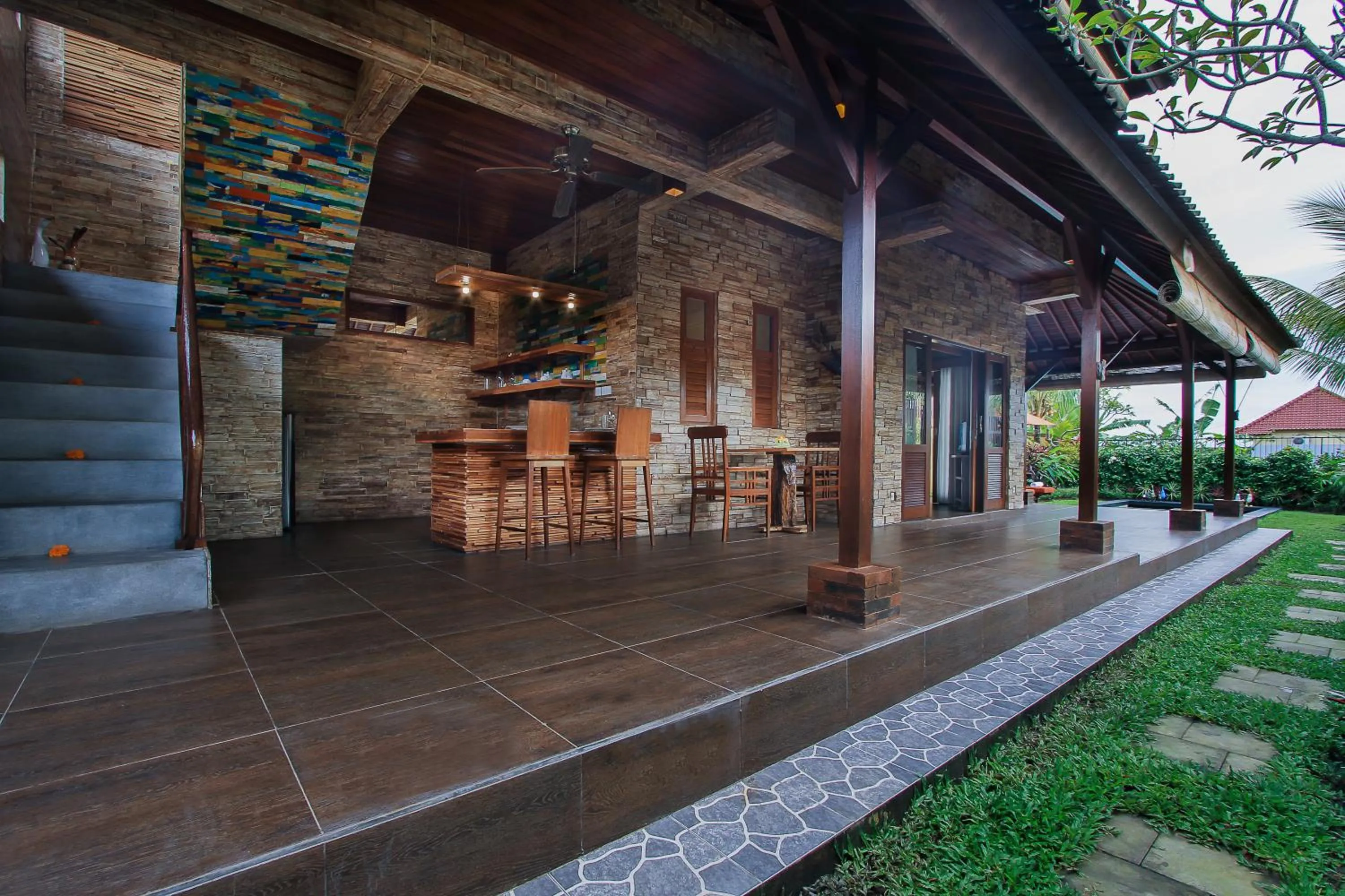 Patio in Candy Villa by GenuineHost