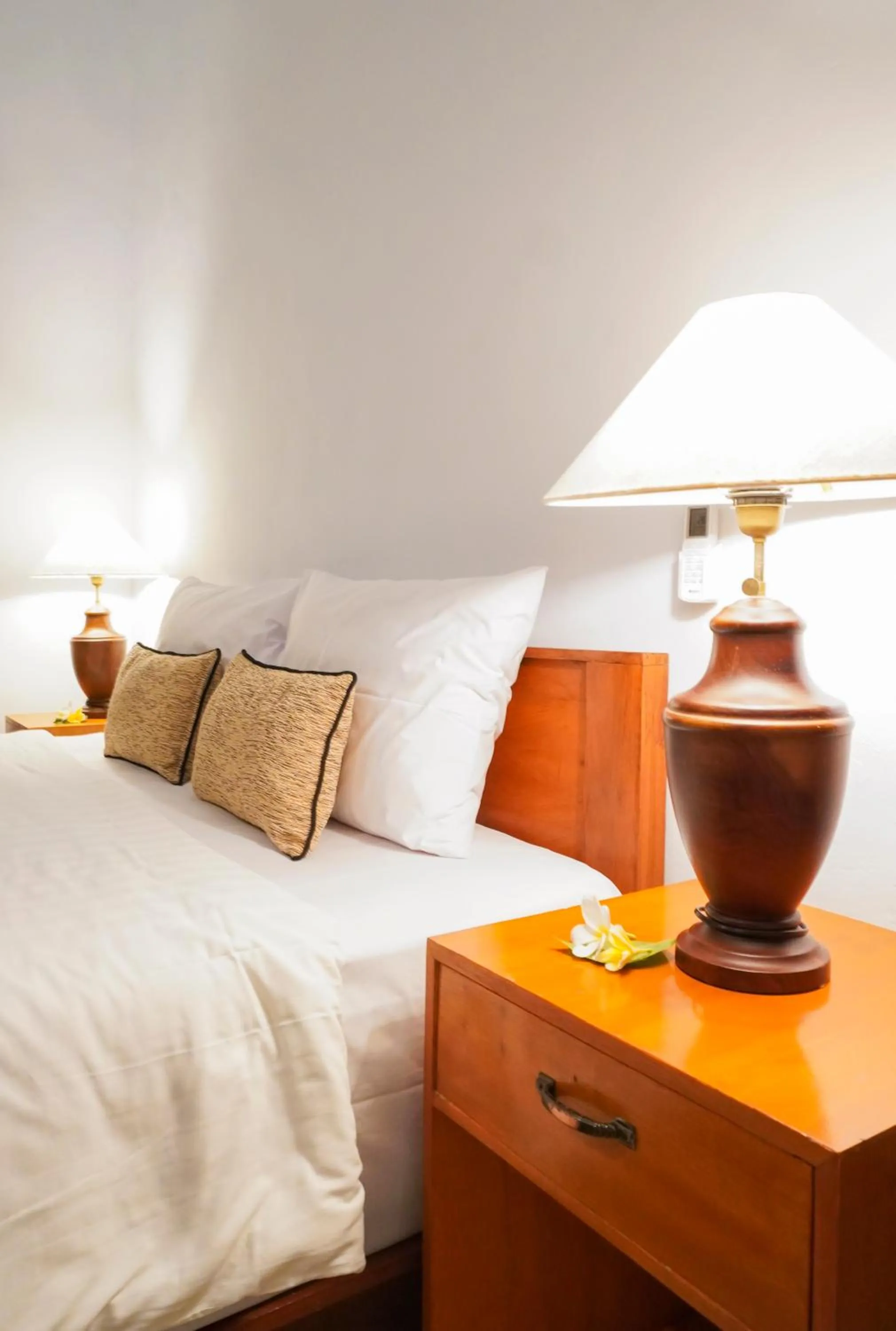 Bed in Pemuntalan Guesthouse