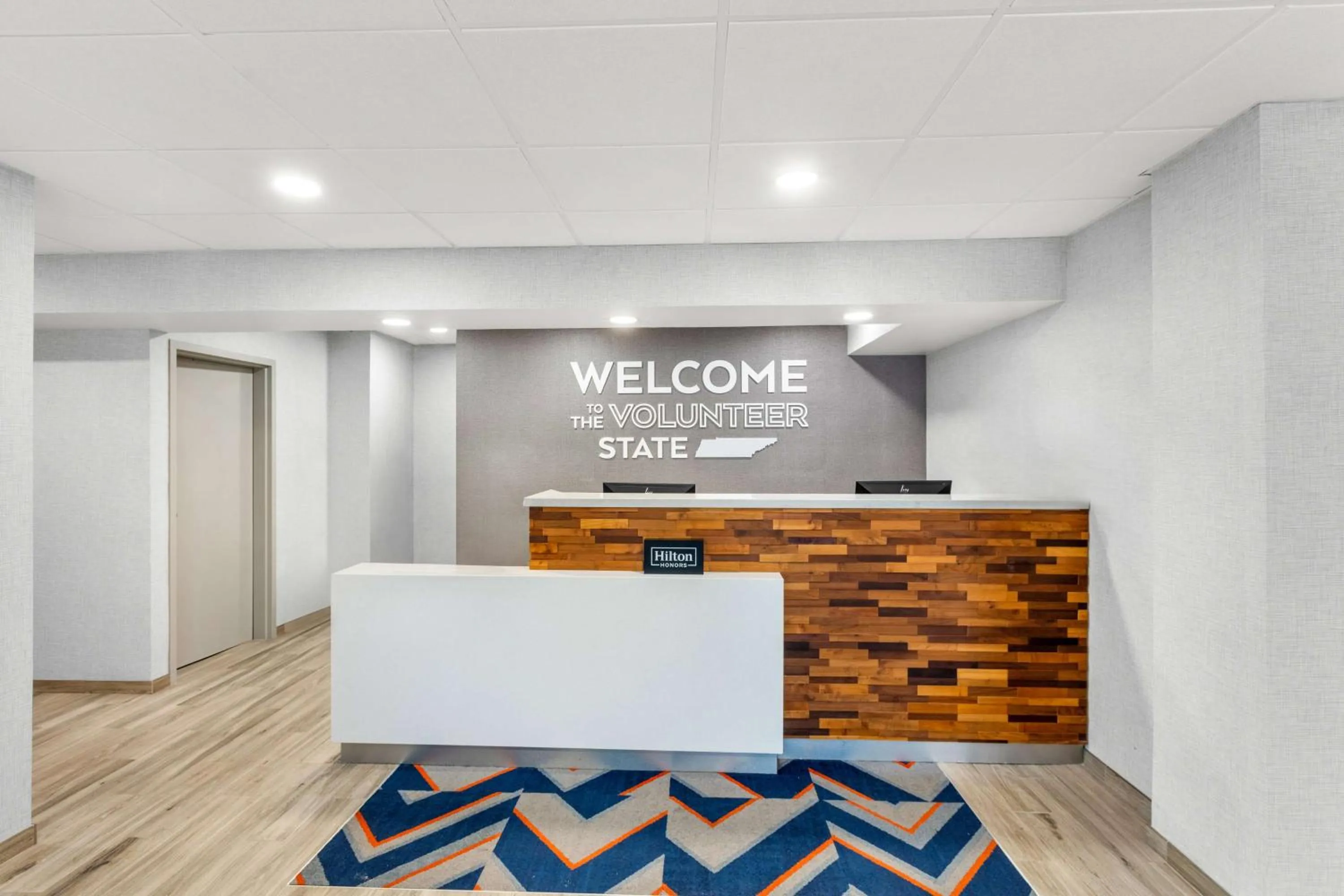 Lobby or reception in Hampton Inn Knoxville-Airport
