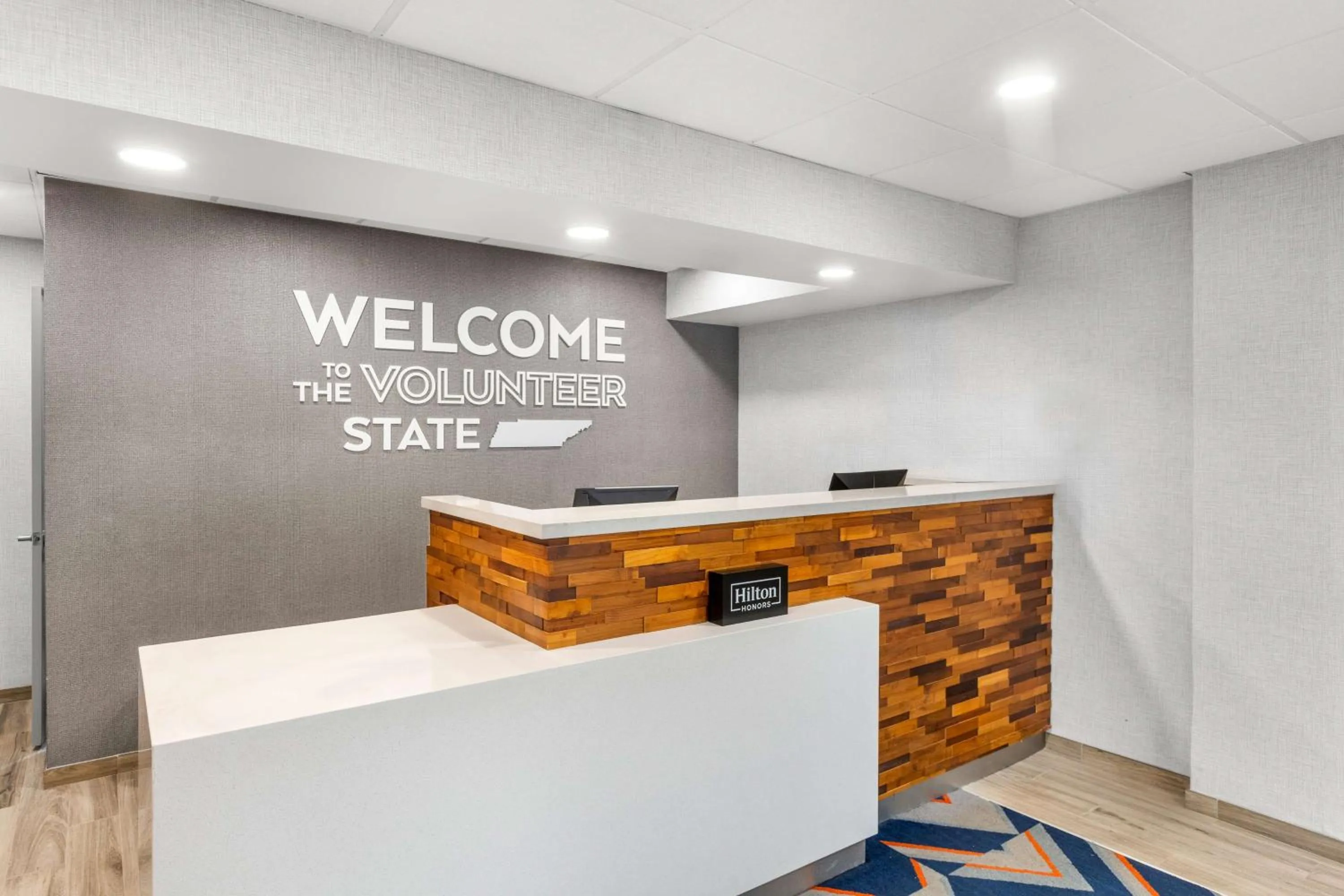 Lobby or reception in Hampton Inn Knoxville-Airport