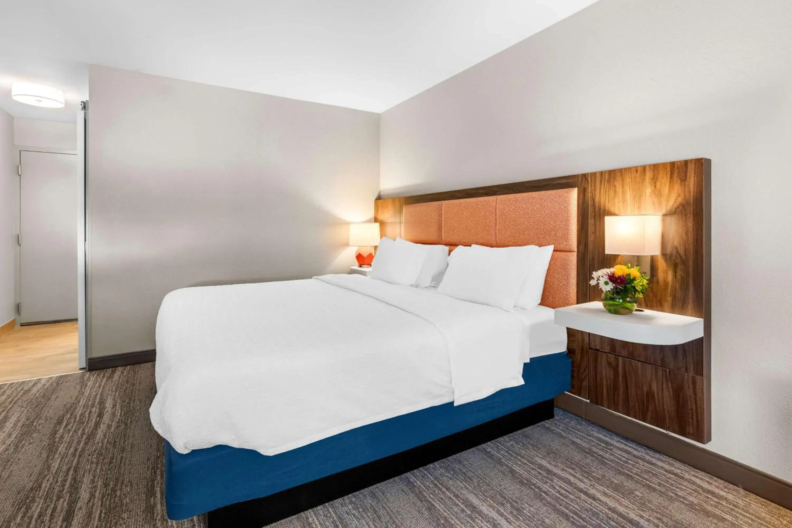 Bed in Hampton Inn Knoxville-Airport Bed in Hampton Inn Knoxville-Airport