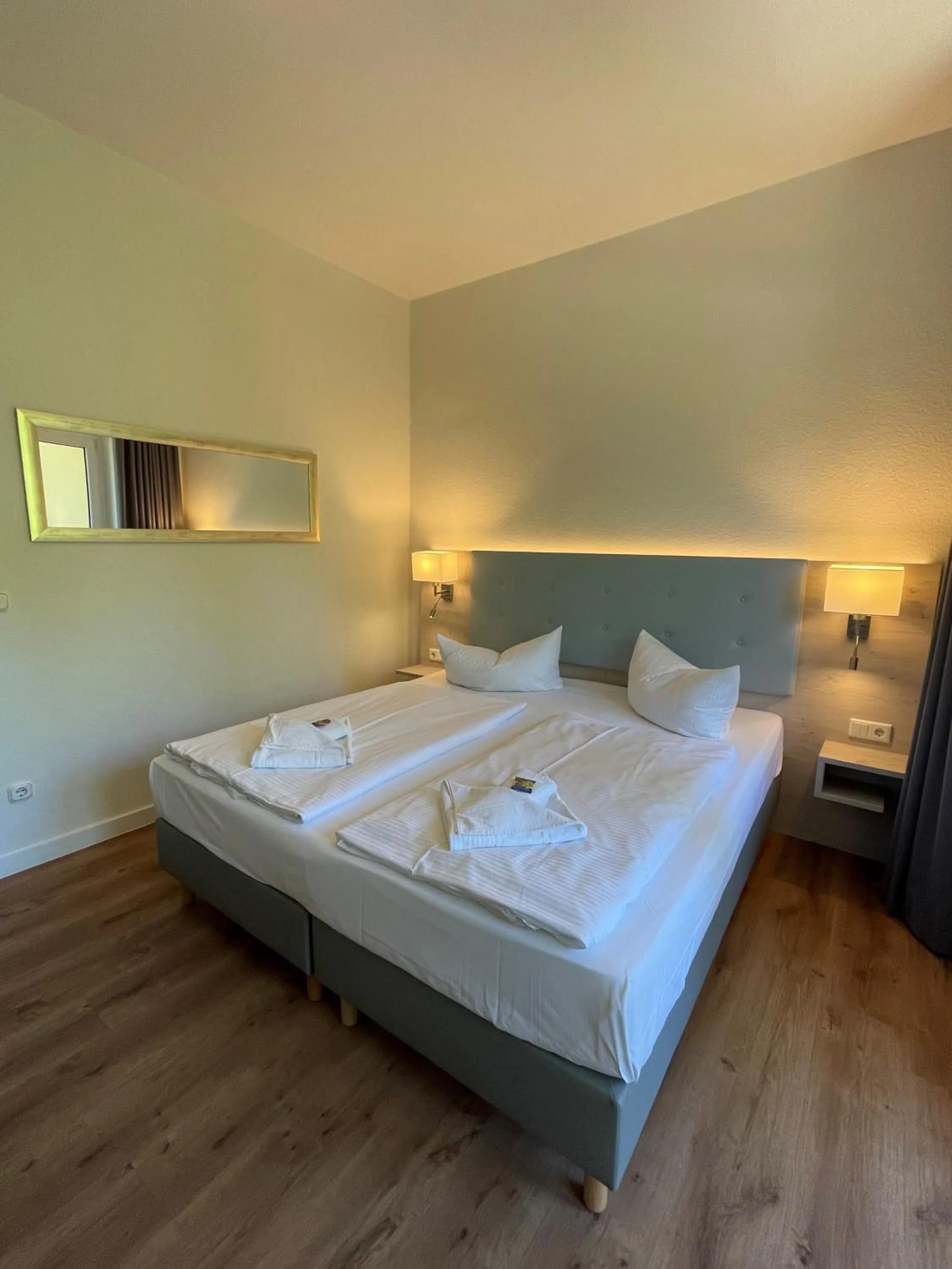 Bed in Strandresidenz Villa Verdi