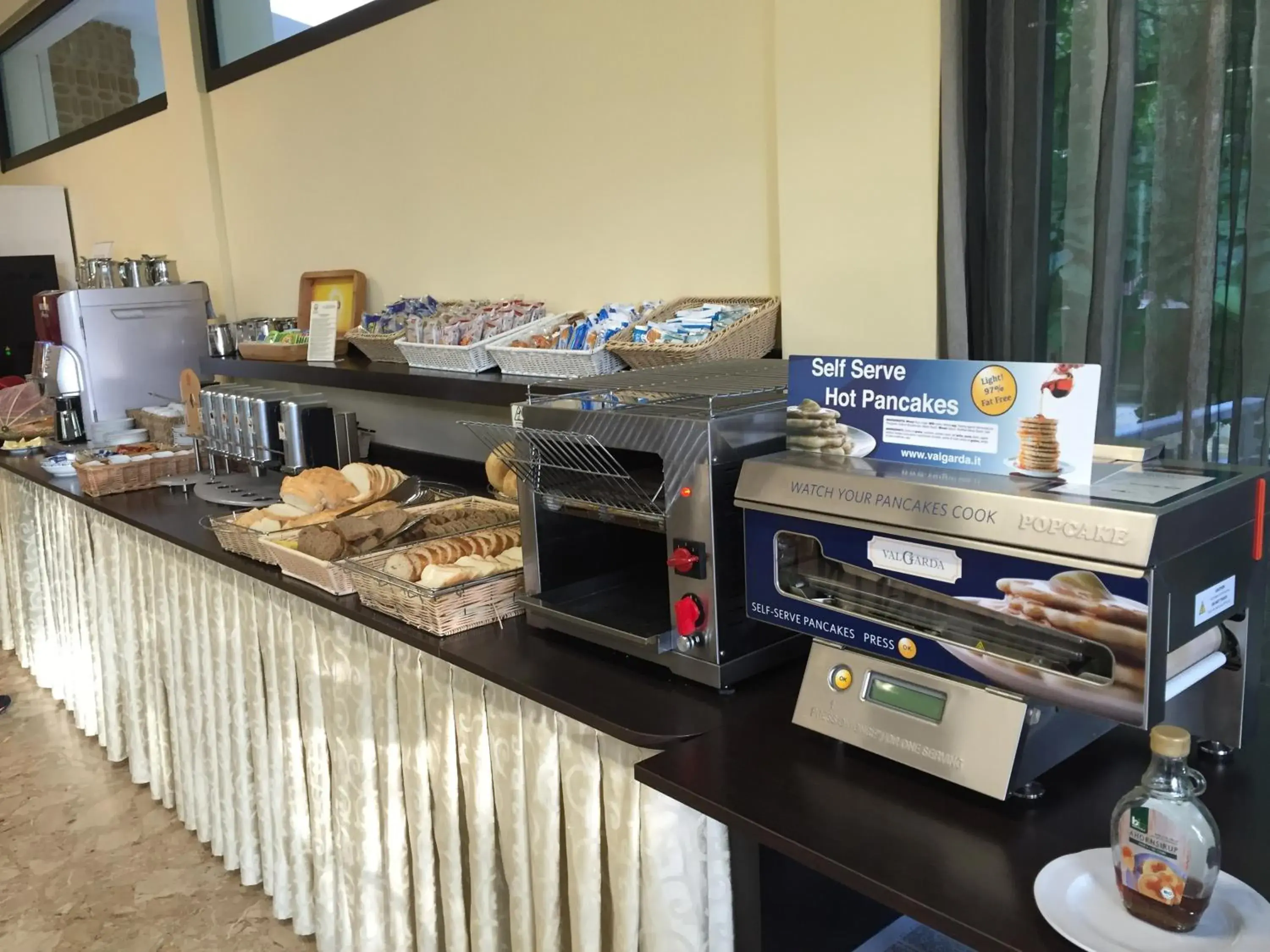 Buffet breakfast in Hotel Beau Soleil