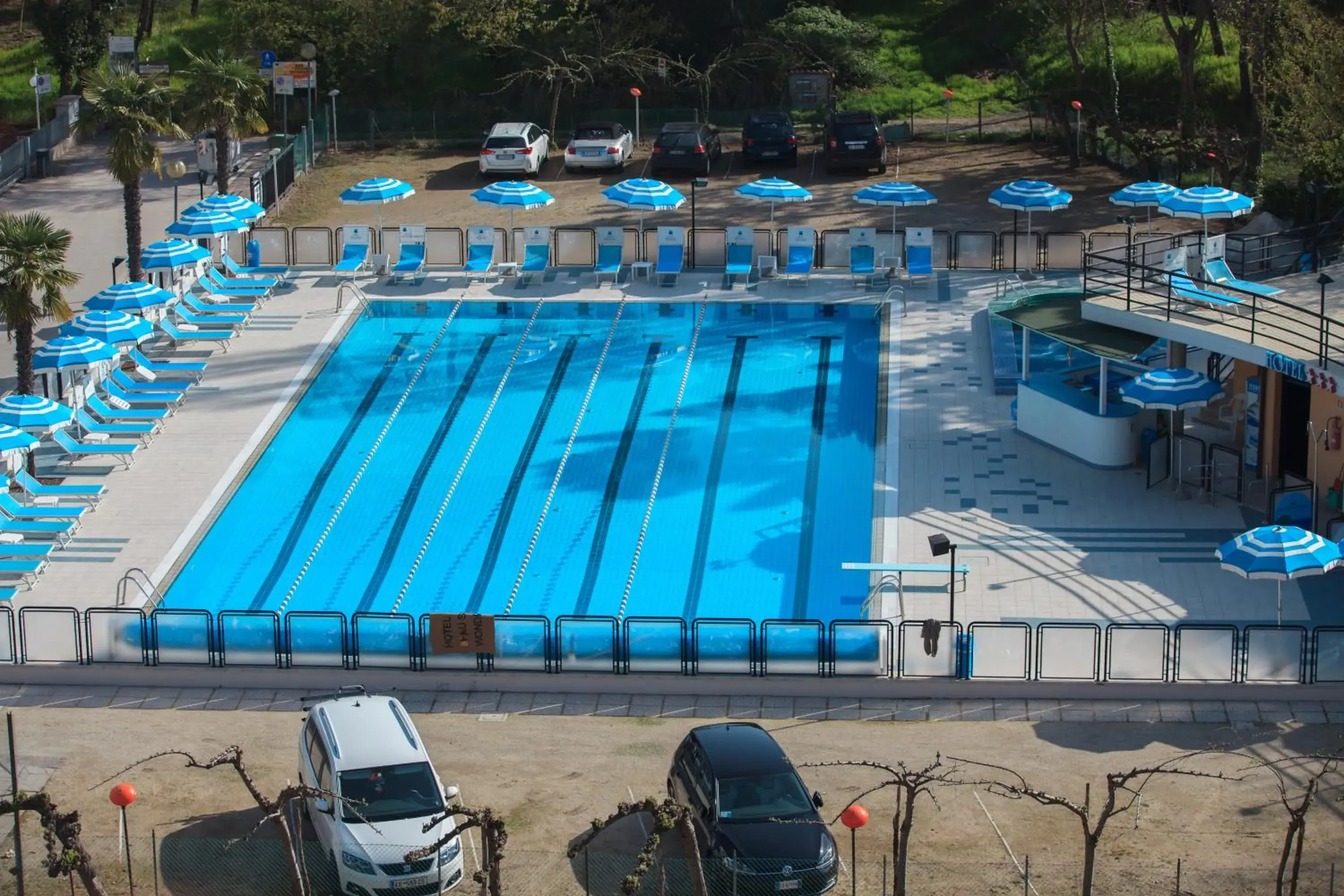 Swimming pool, Pool View in Hotel Beau Soleil
