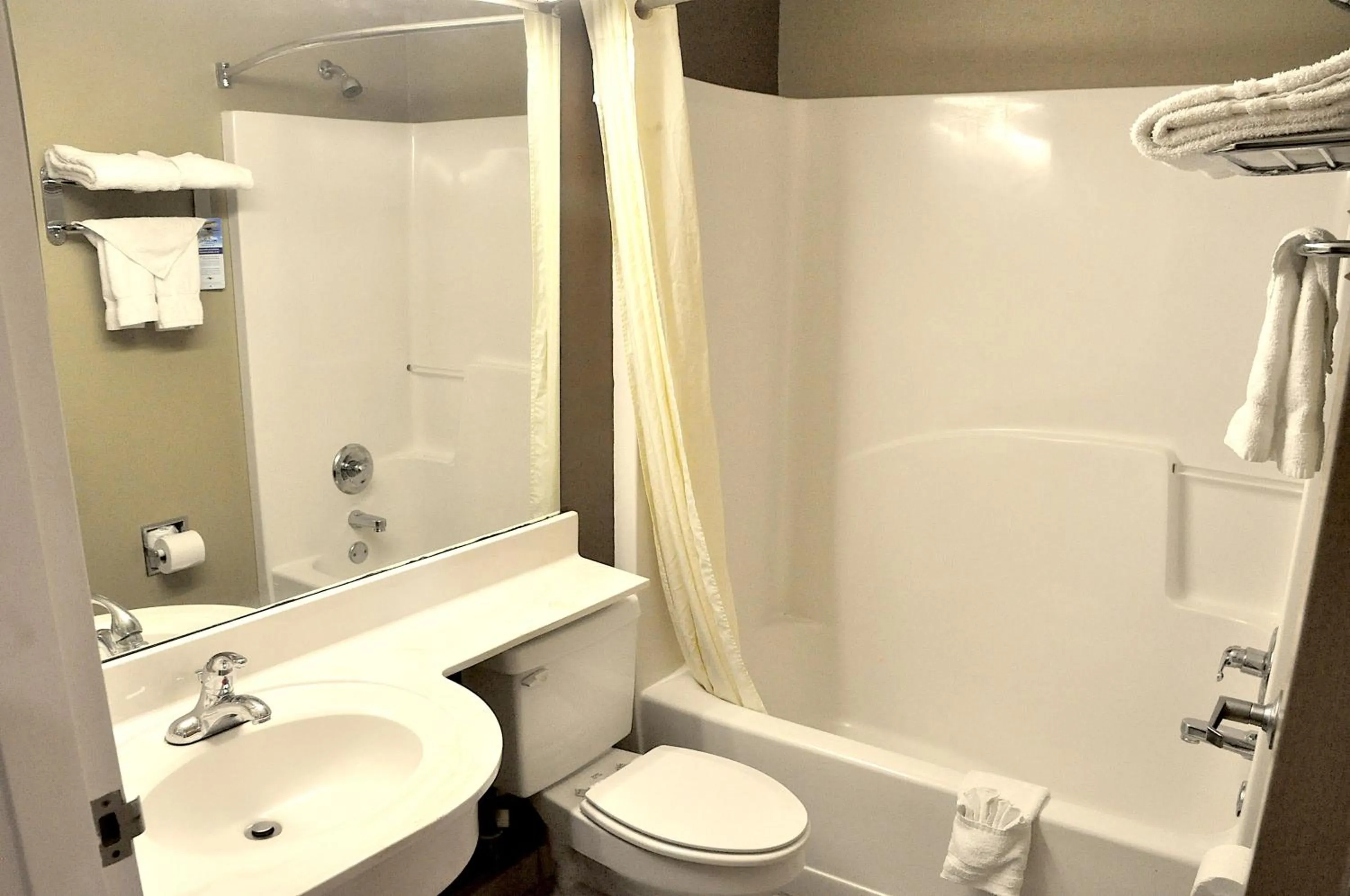 Bathroom in Microtel Inn & Suites by Wyndham Lithonia/Stone Mountain