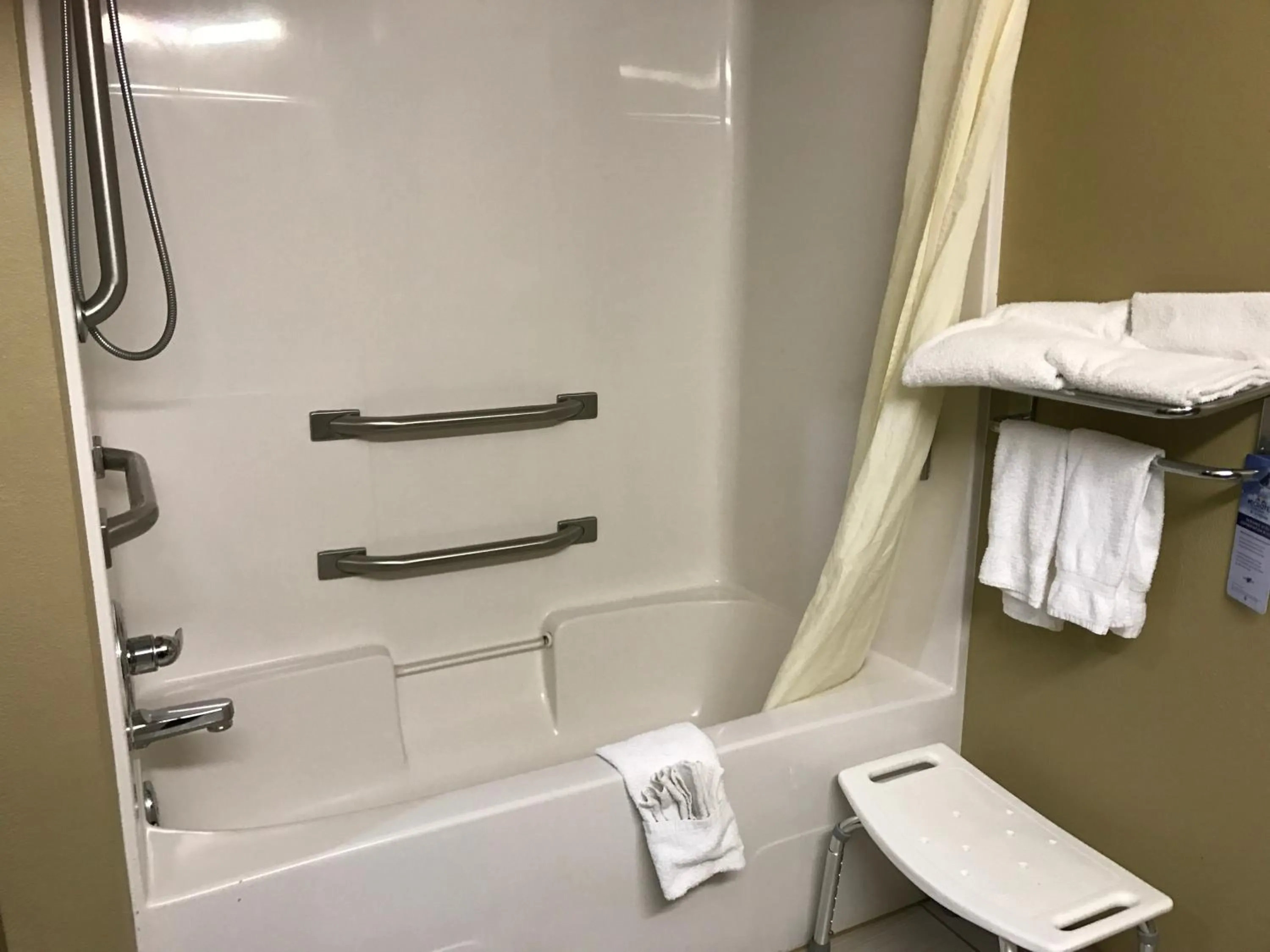 Bathroom in Microtel Inn & Suites by Wyndham Lithonia/Stone Mountain
