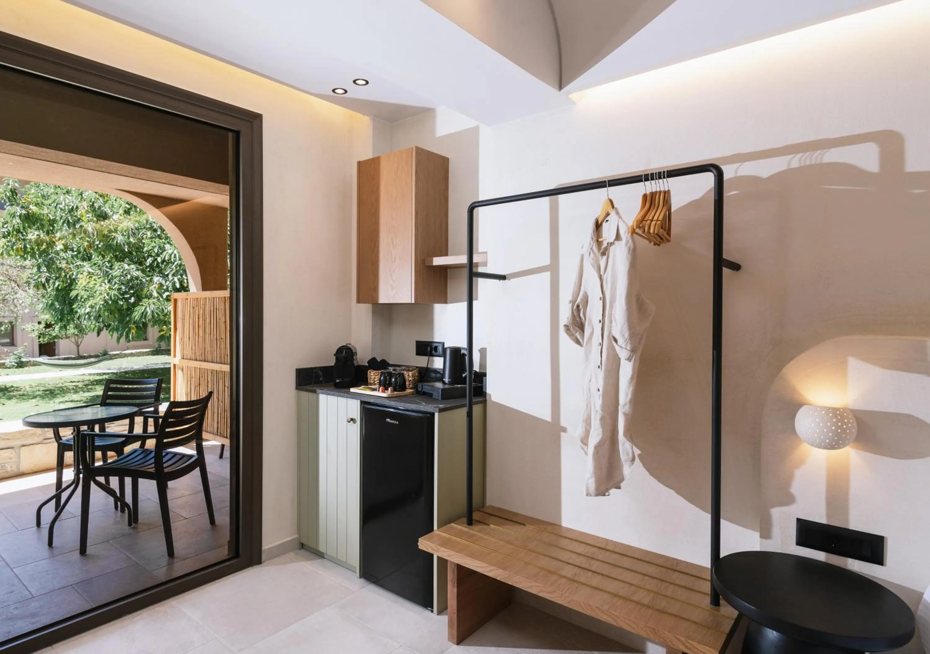 Kitchen or kitchenette in Idi Hotel