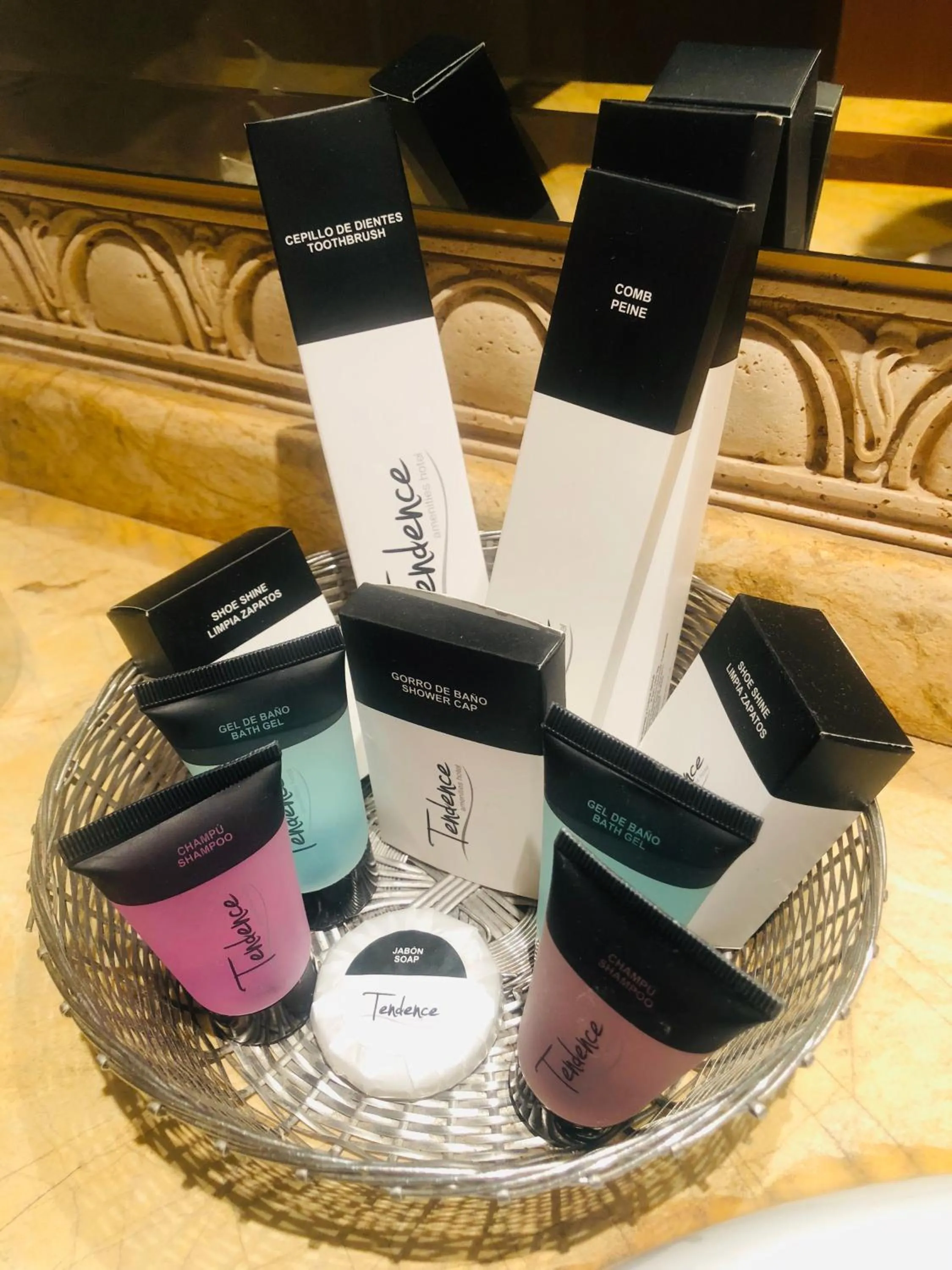 Decorative detail in Hotel Villa de Benavente