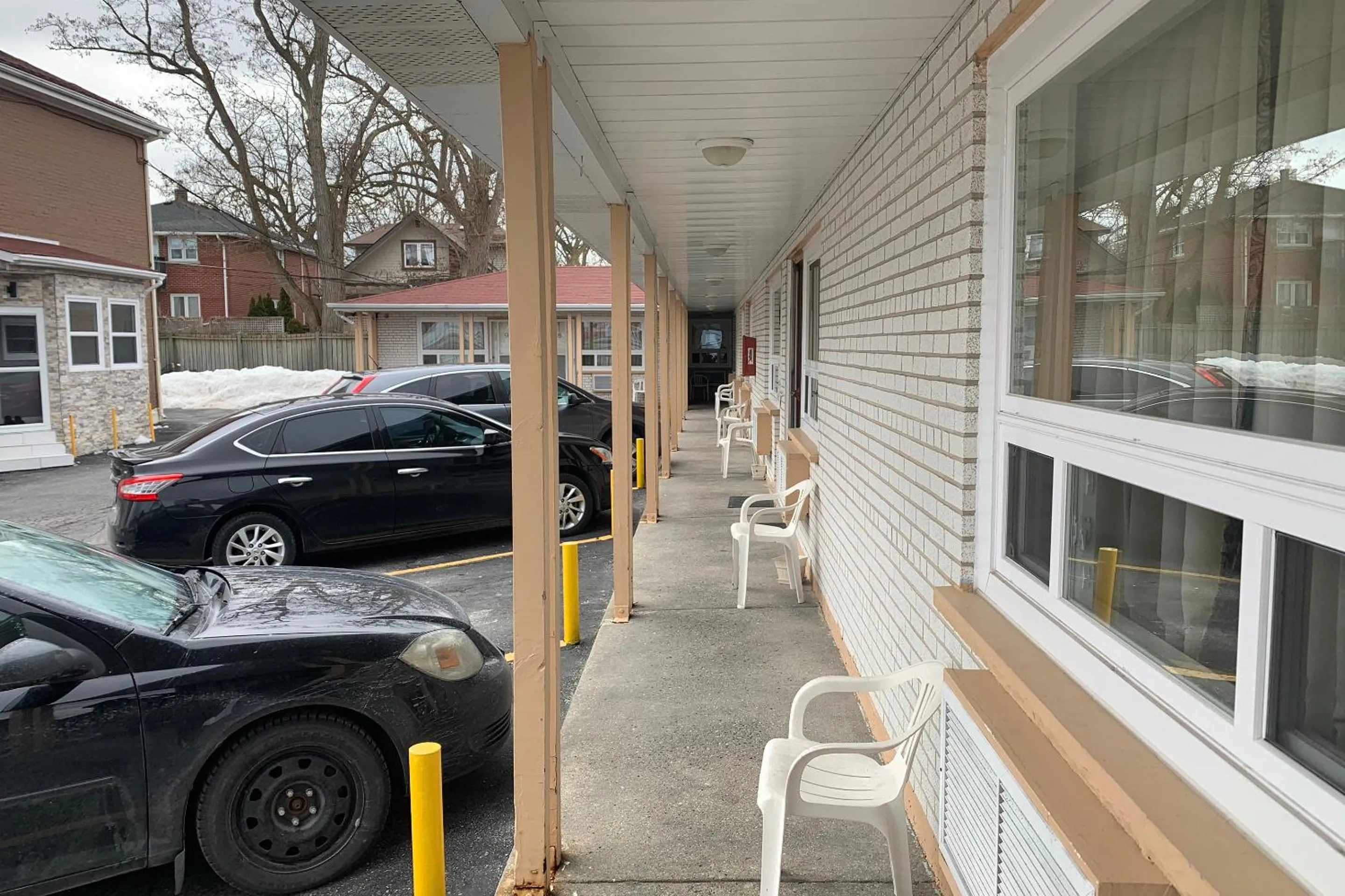 Facade/entrance in Lucien Motel