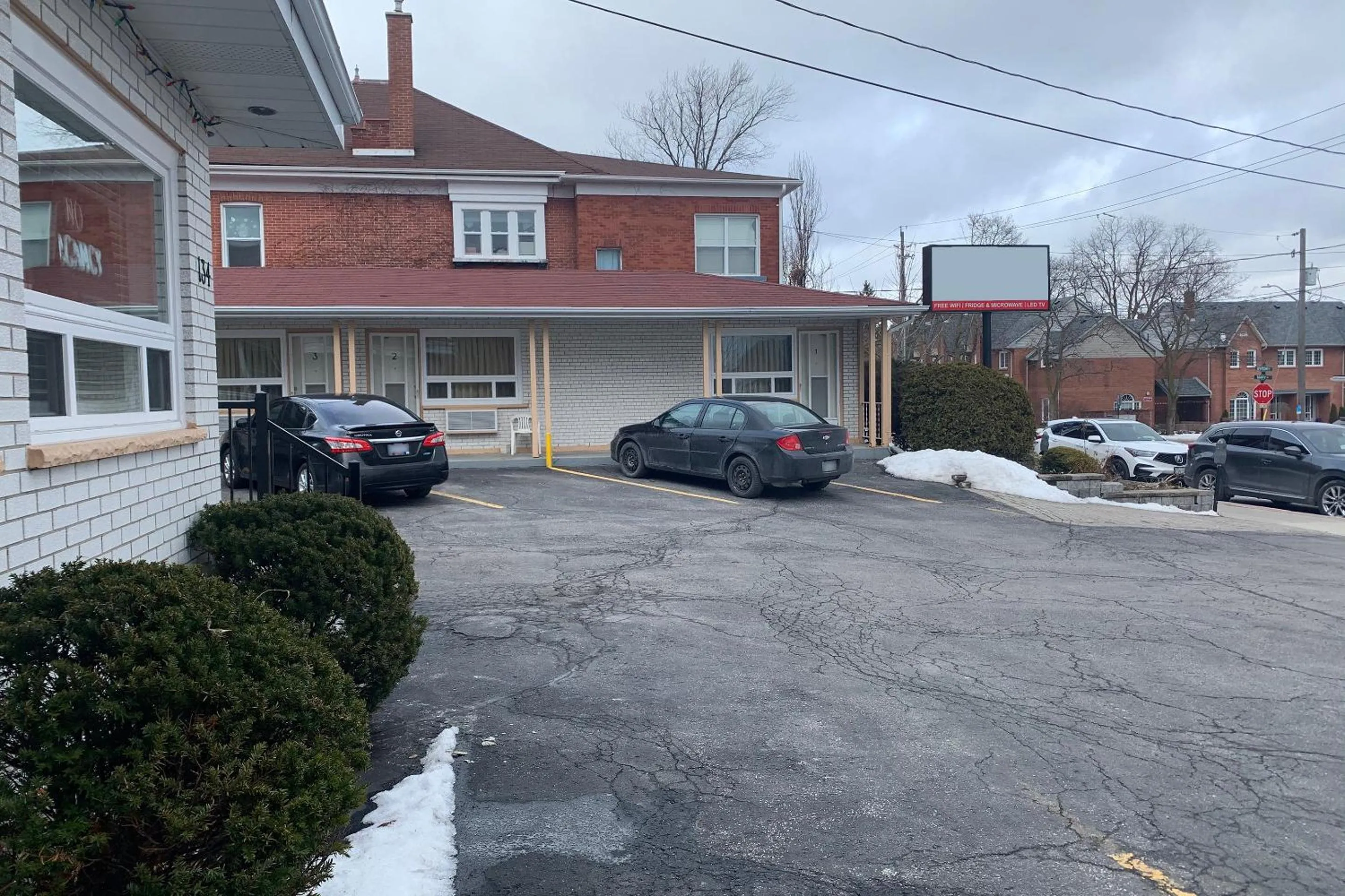 Facade/entrance in Lucien Motel