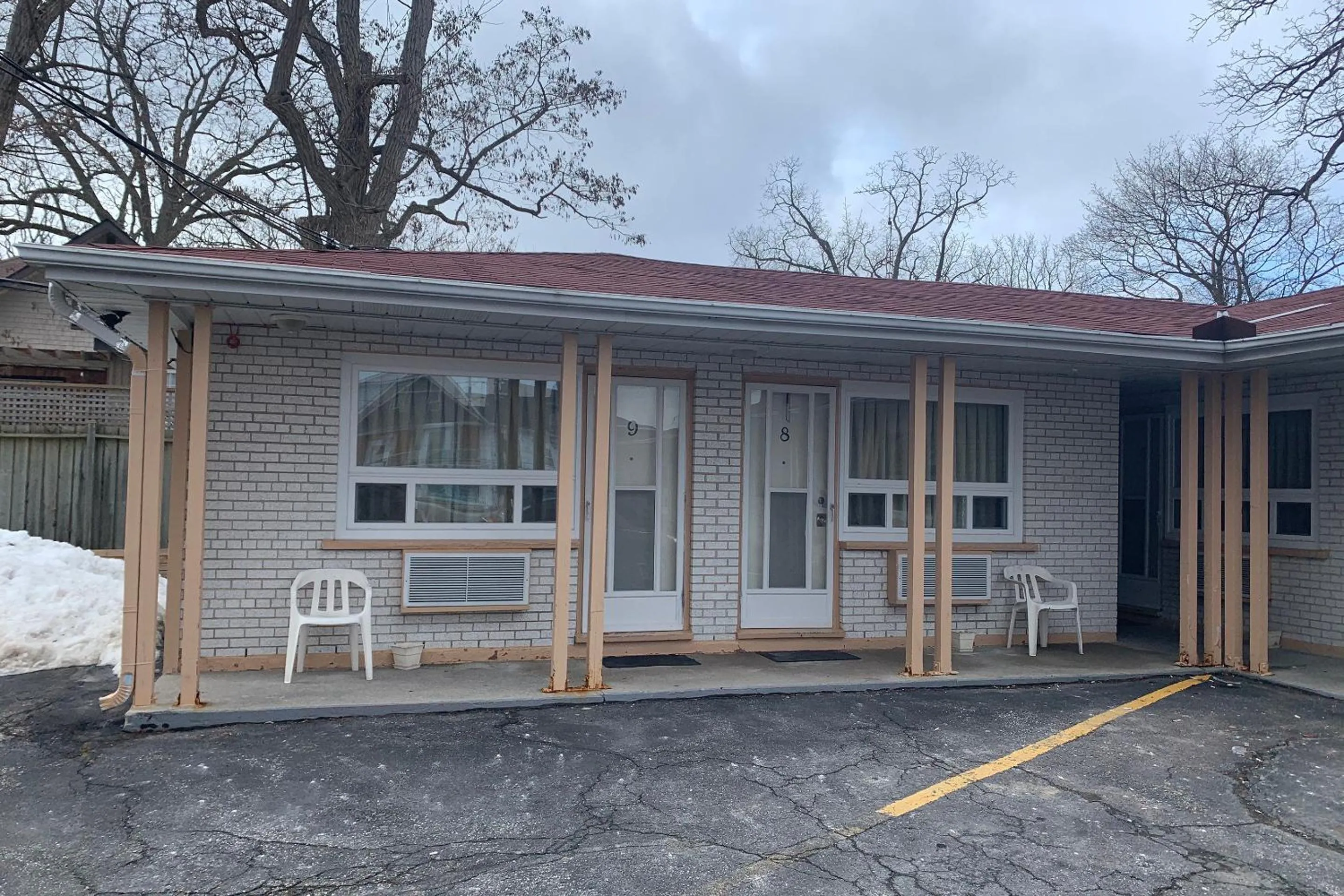 Facade/entrance in Lucien Motel