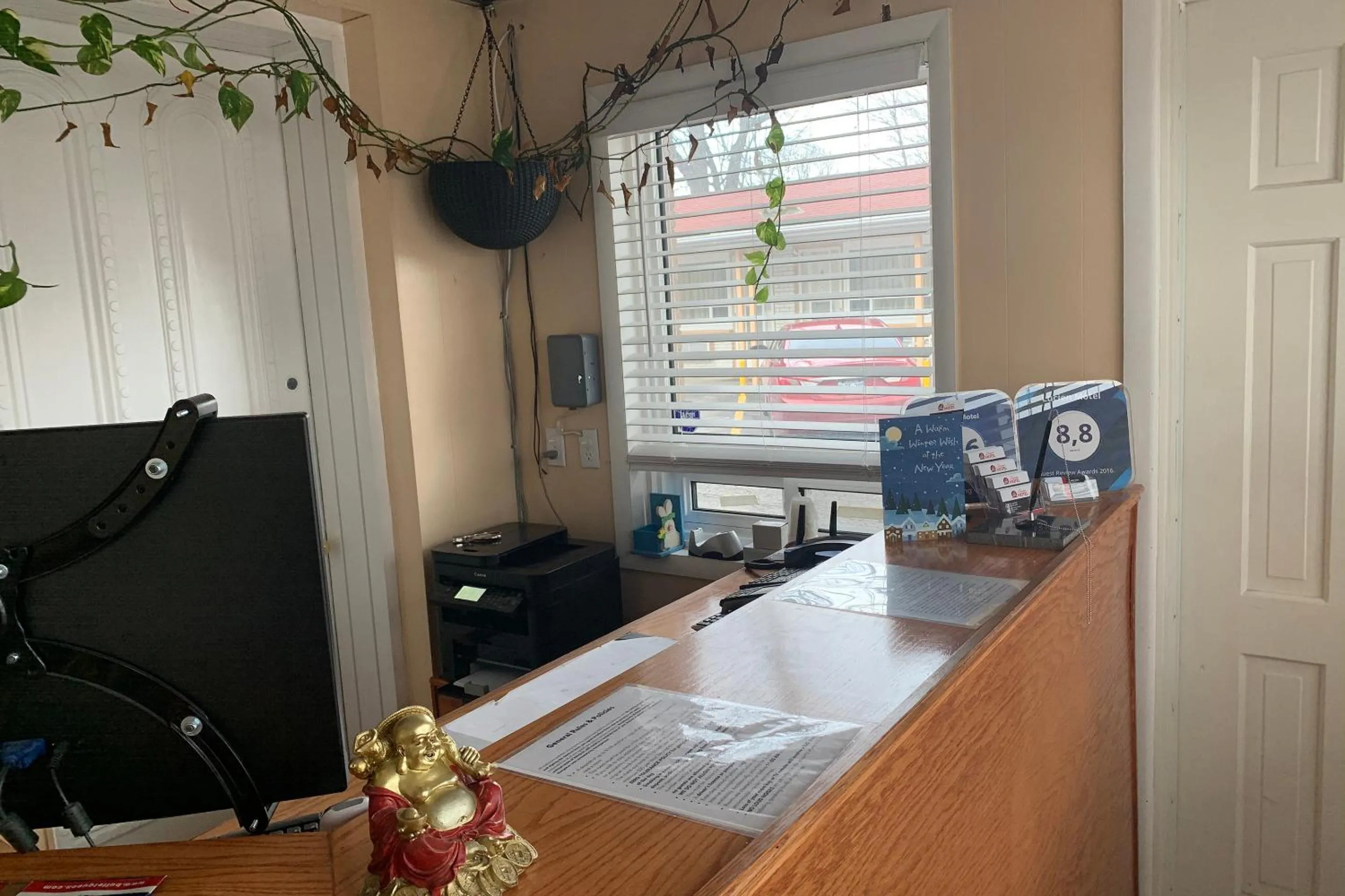 Lobby or reception in Lucien Motel