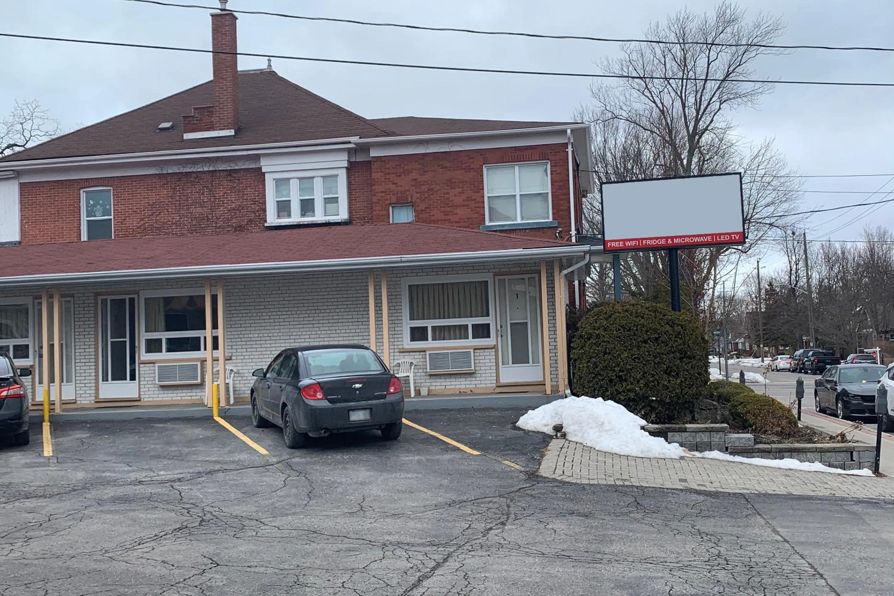 Facade/entrance in Lucien Motel