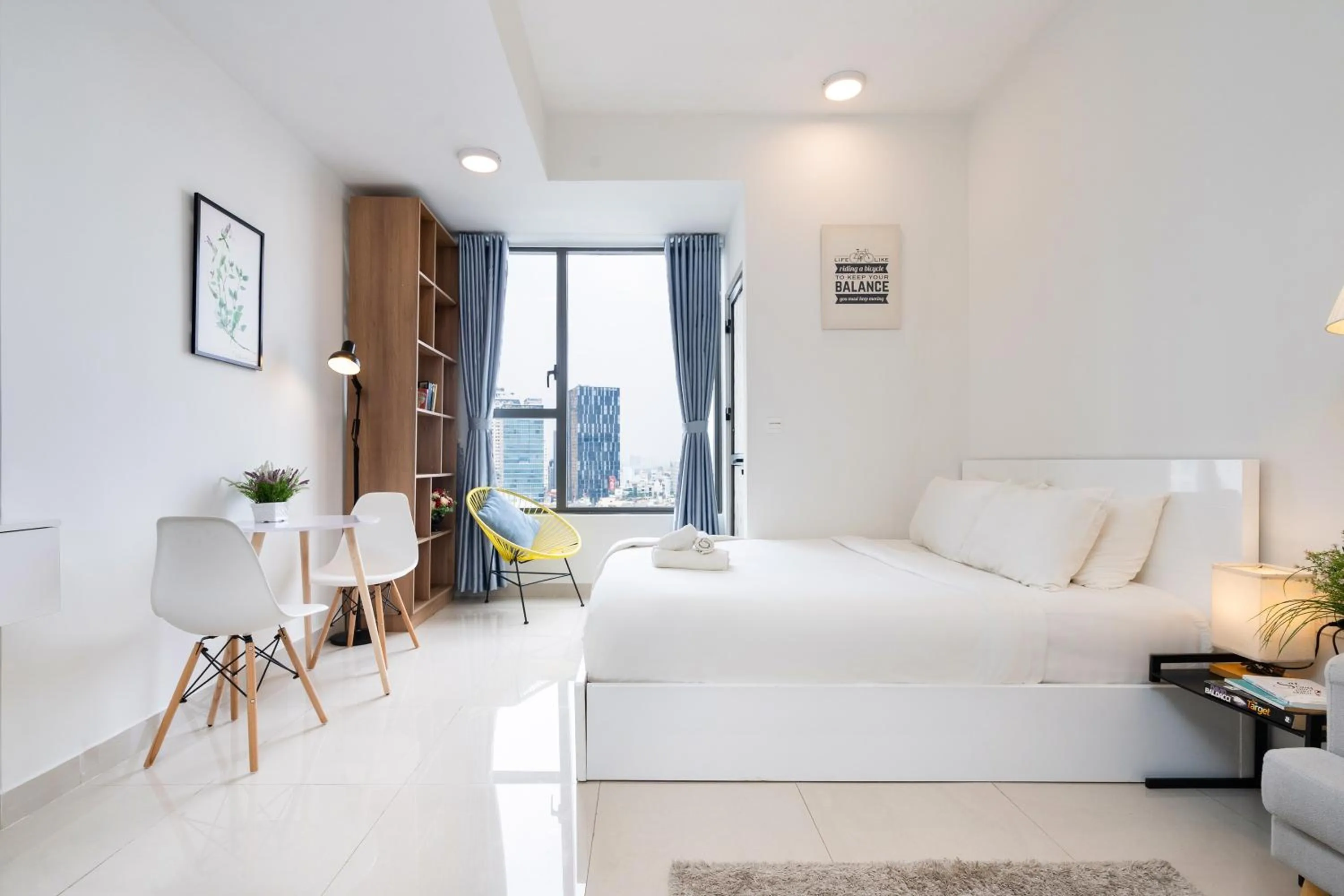 Bed in TeeUp Home - Infinity Pool Signature