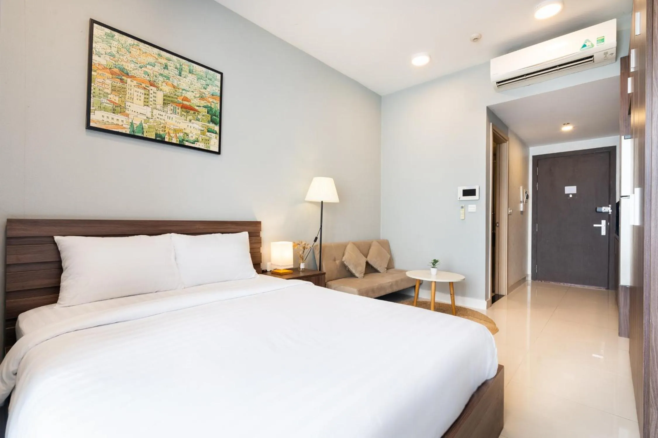 Bed in TeeUp Home - Infinity Pool Signature