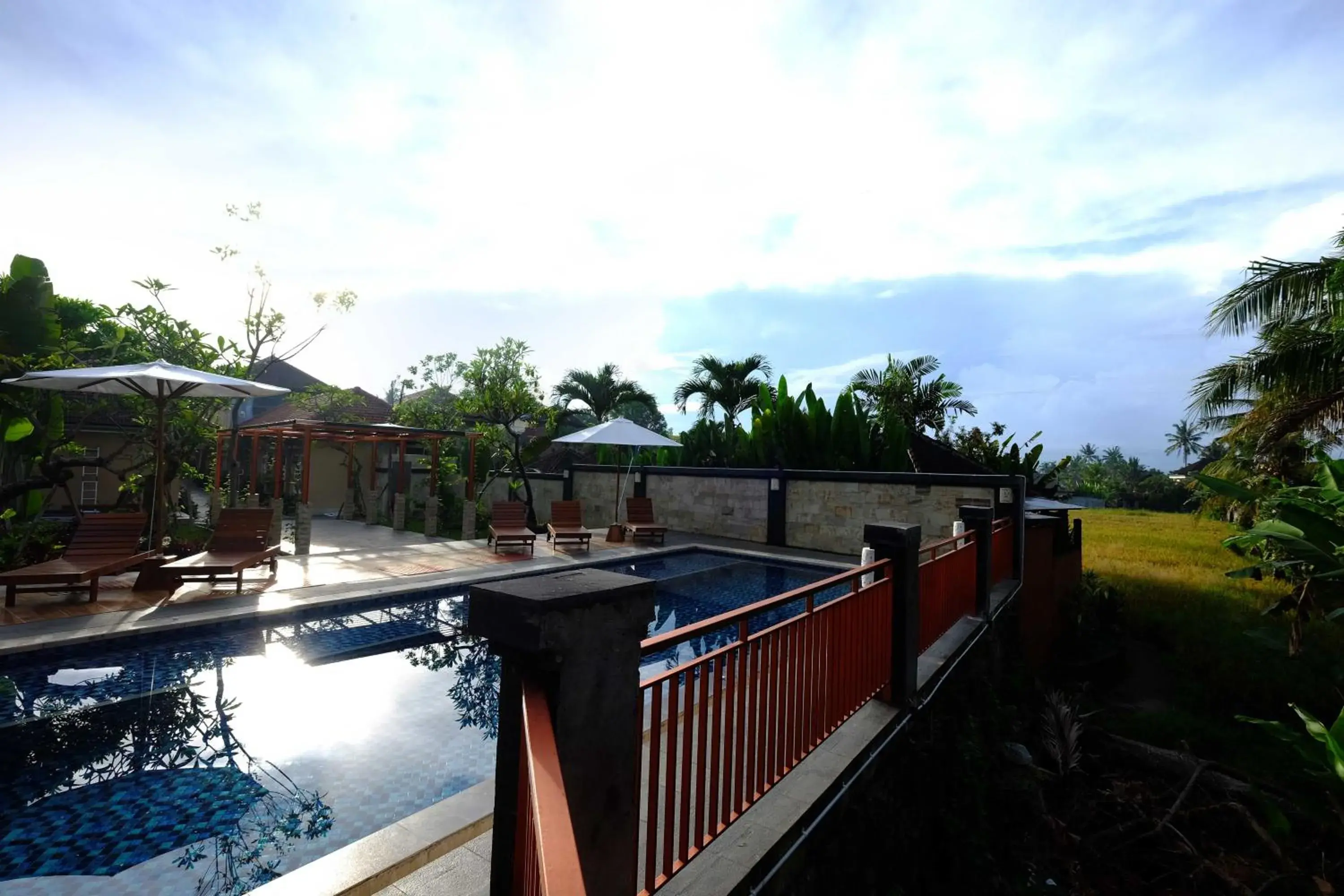 Swimming pool in Sari Villa Ubud Swimming pool in Sari Villa Ubud