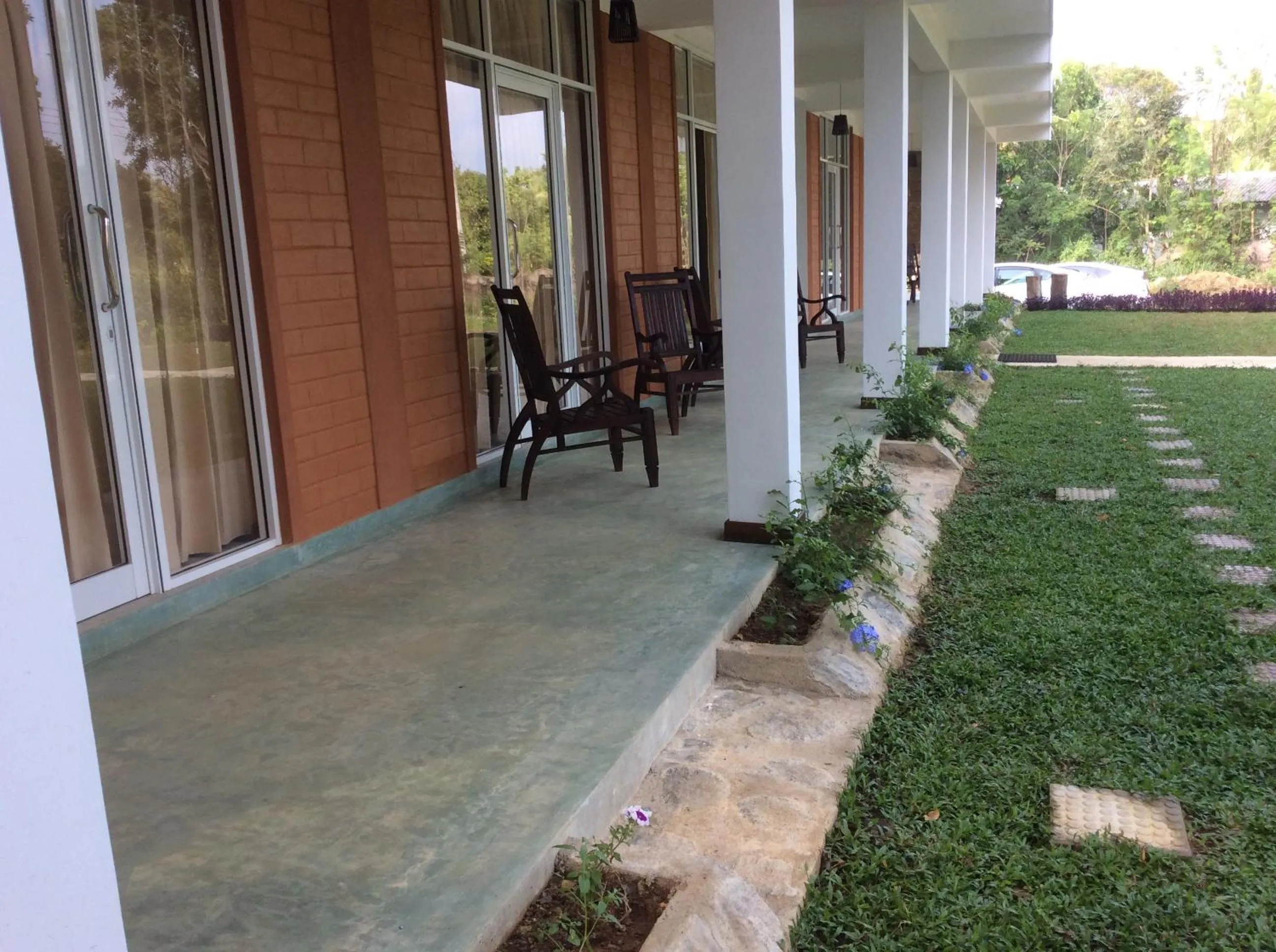 Floor plan in Sigiriya Rock Hide