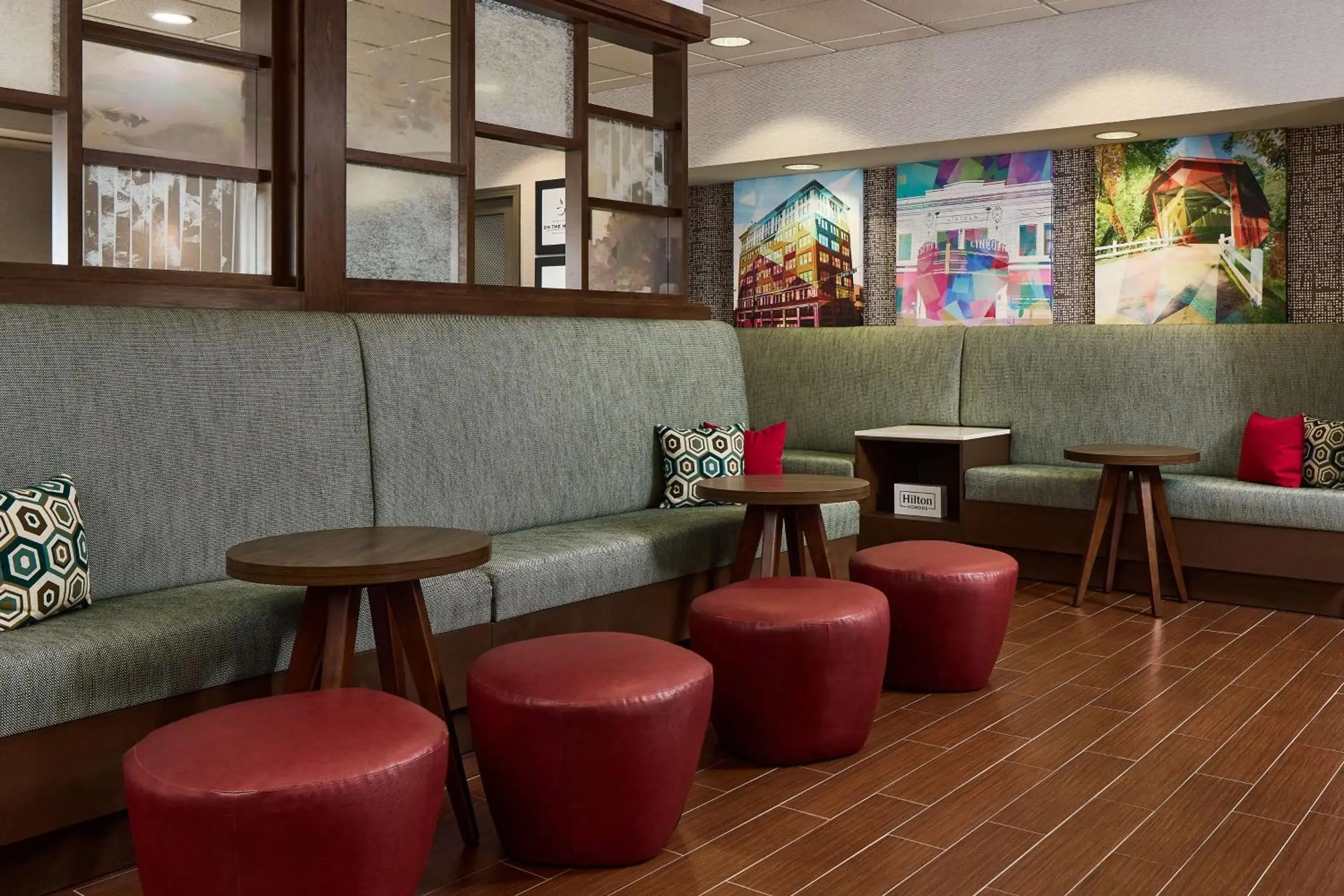 Lobby or reception in Hampton Inn Massillon Lobby or reception in Hampton Inn Massillon