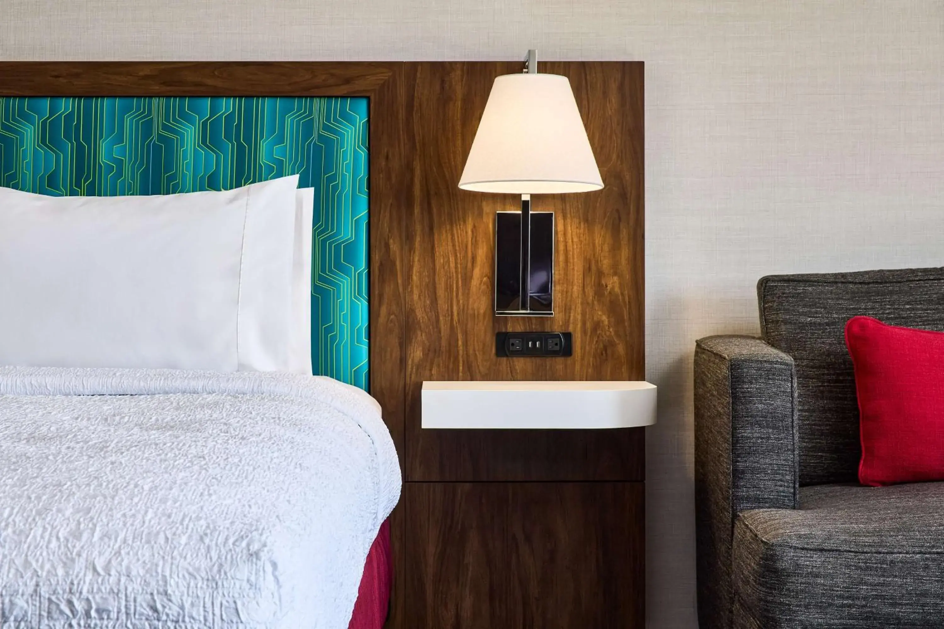 Bed in Hampton Inn Massillon Bed in Hampton Inn Massillon