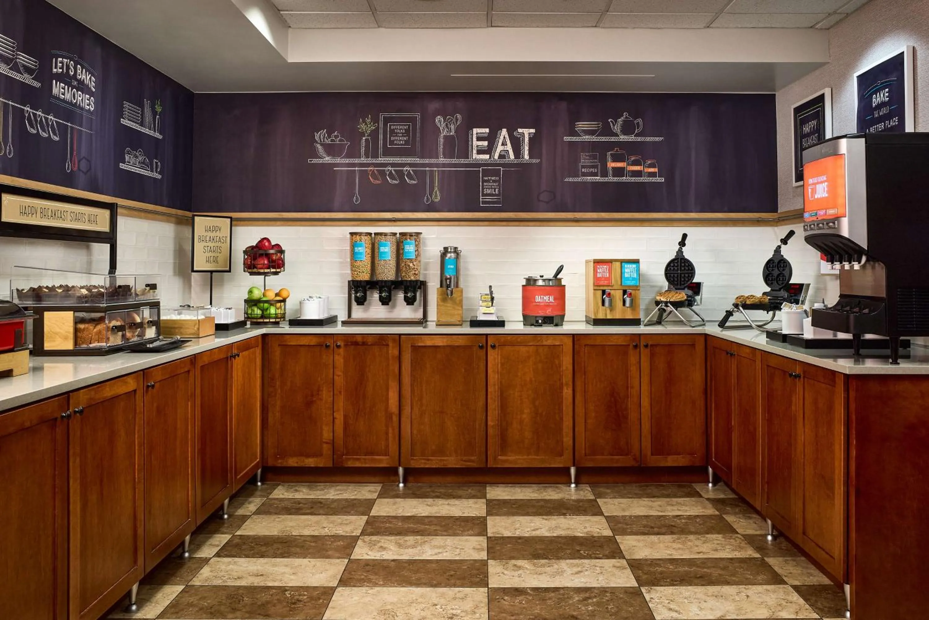 Breakfast in Hampton Inn Massillon