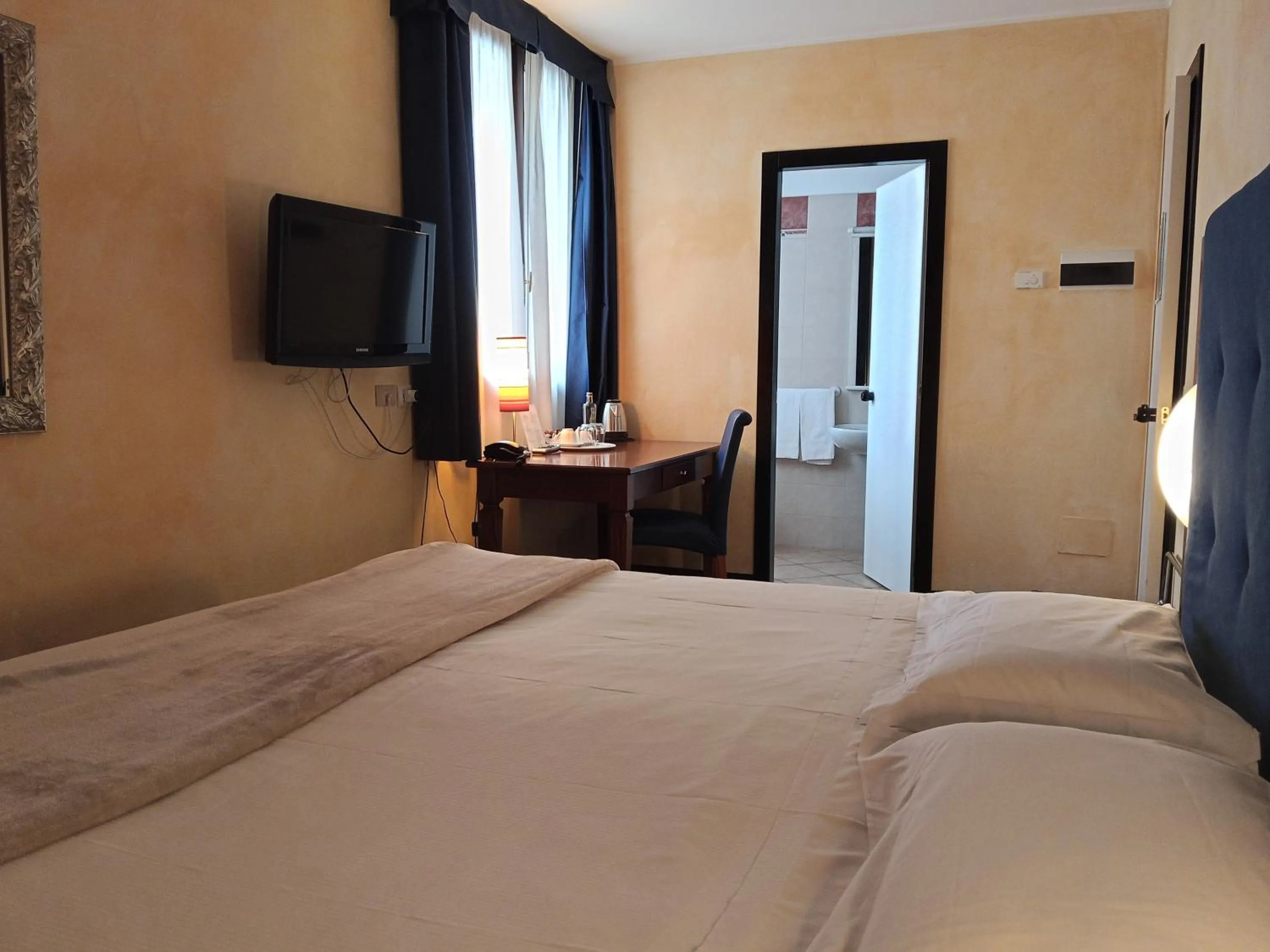 Bed in Hotel Villa Maria