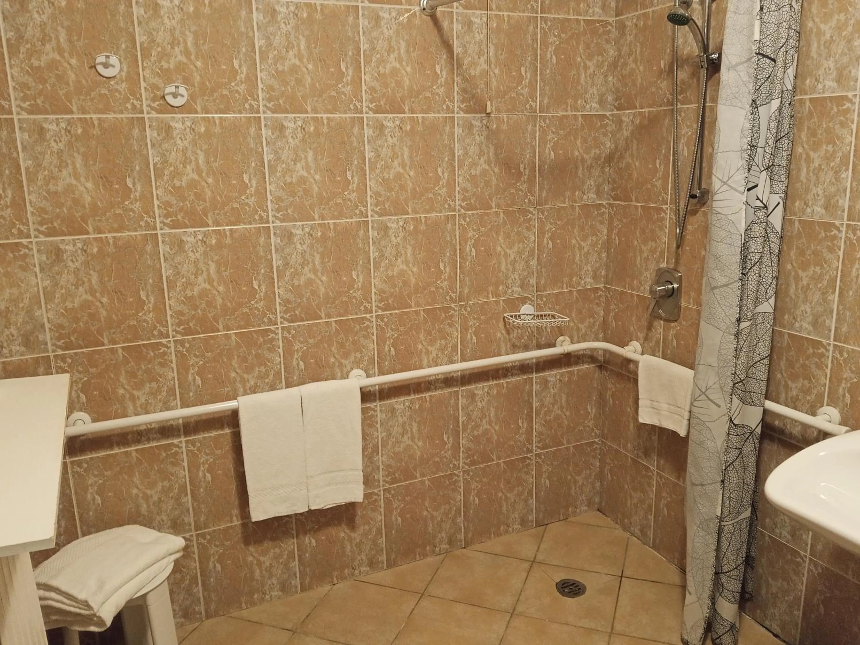 Shower in Hotel Villa Maria