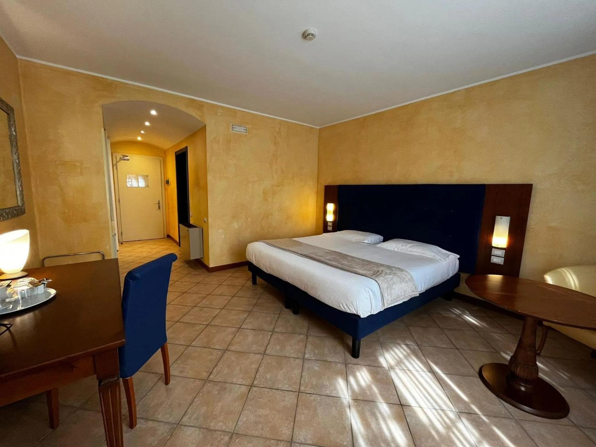 Bed in Hotel Villa Maria