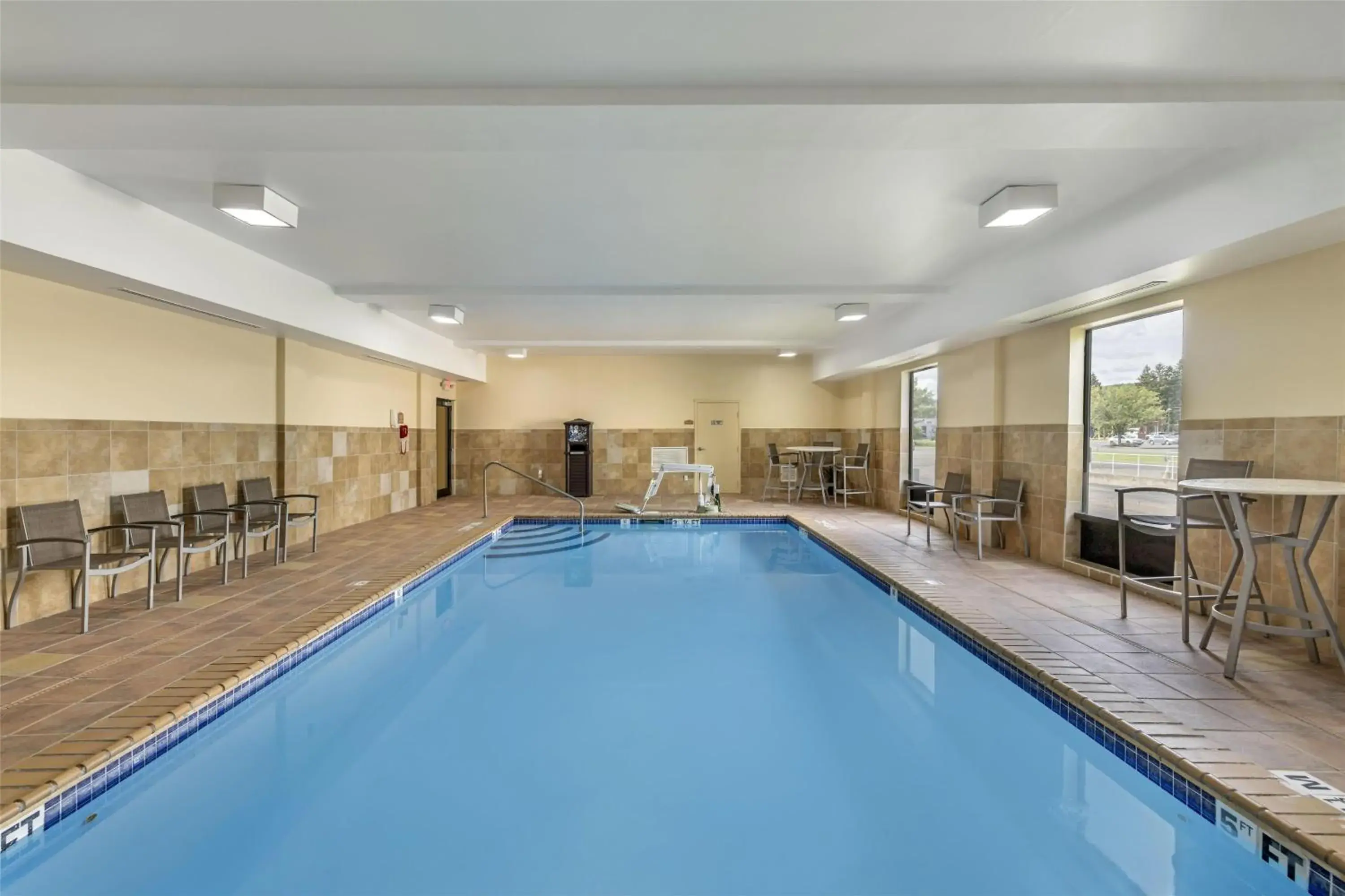 Pool view in Best Western Plus University Inn Pool view in Best Western Plus University Inn
