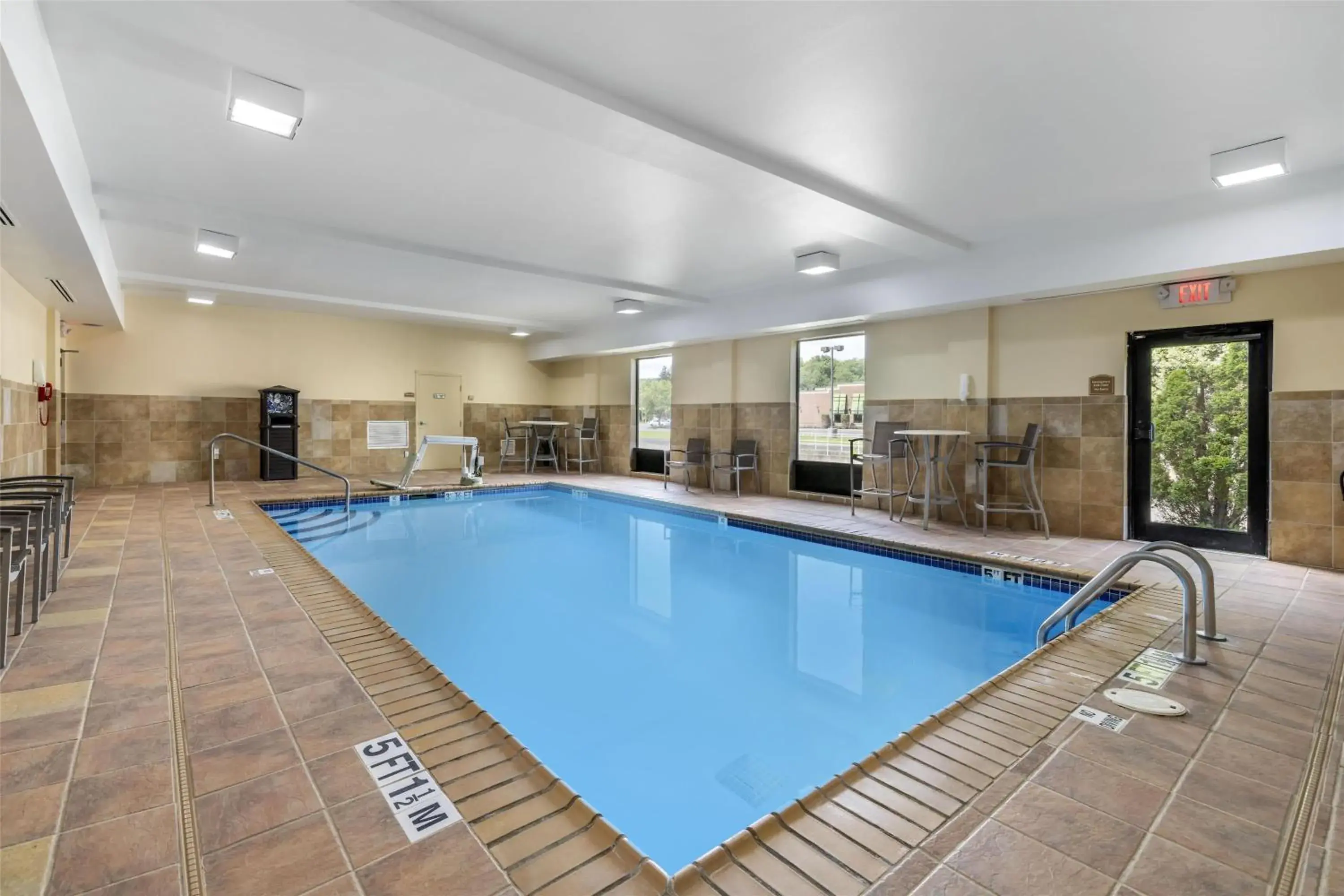Pool view in Best Western Plus University Inn Pool view in Best Western Plus University Inn