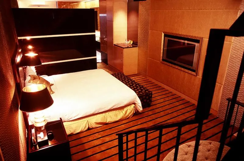 Bed in G.SHOCK Motel