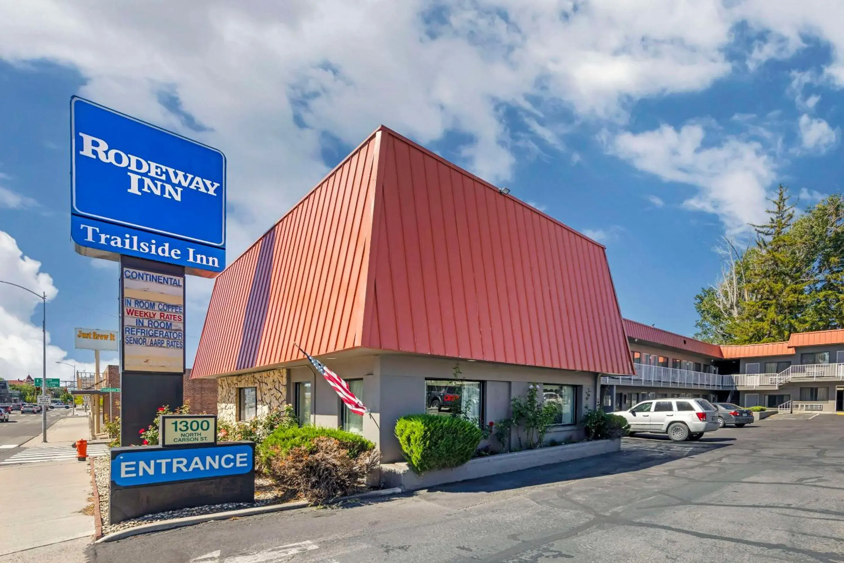 Property building in Rodeway Inn at Nevada State Capitol Property building in Rodeway Inn at Nevada State Capitol