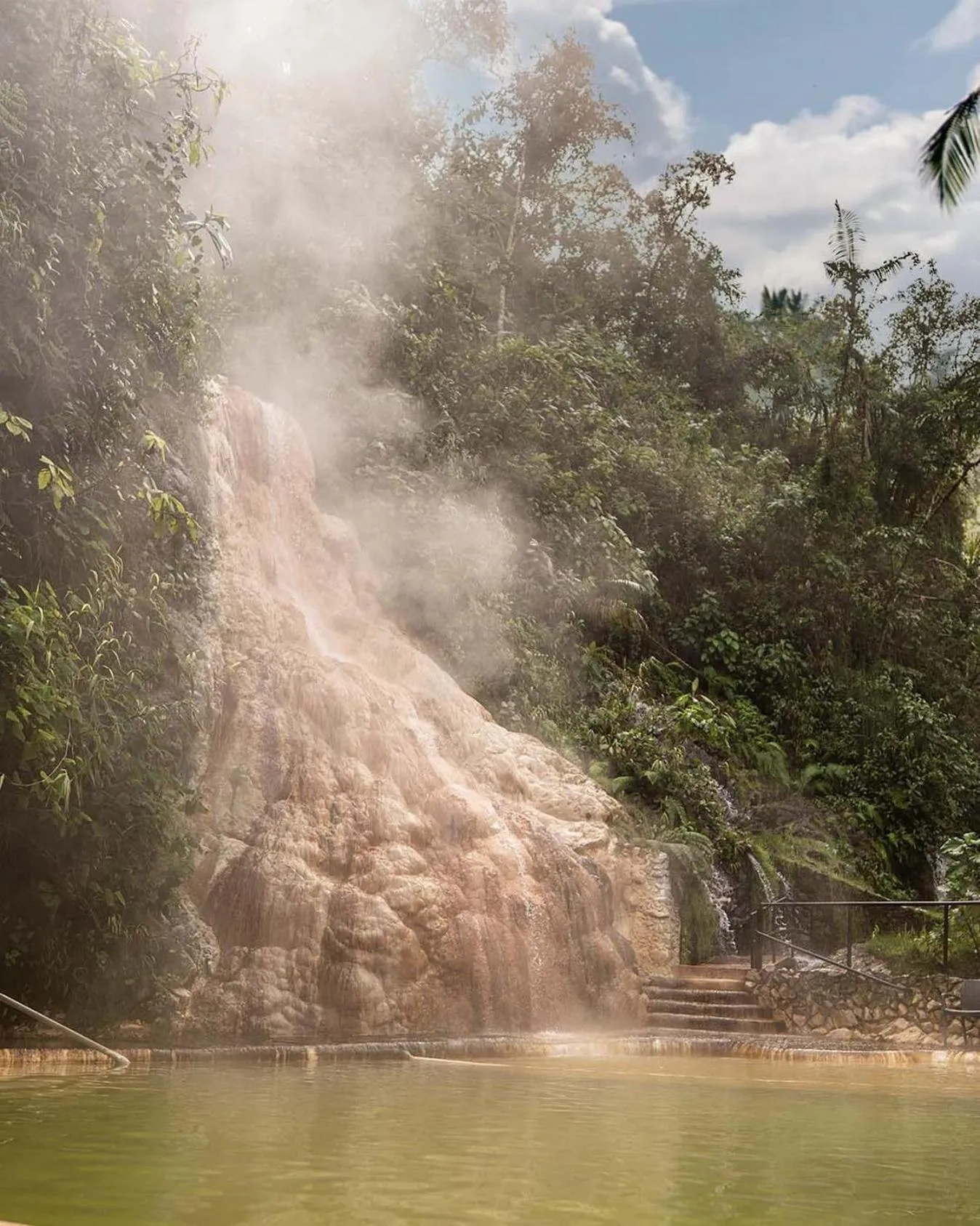 Hot Spring Bath in Termales Santa Rosa De Cabal
