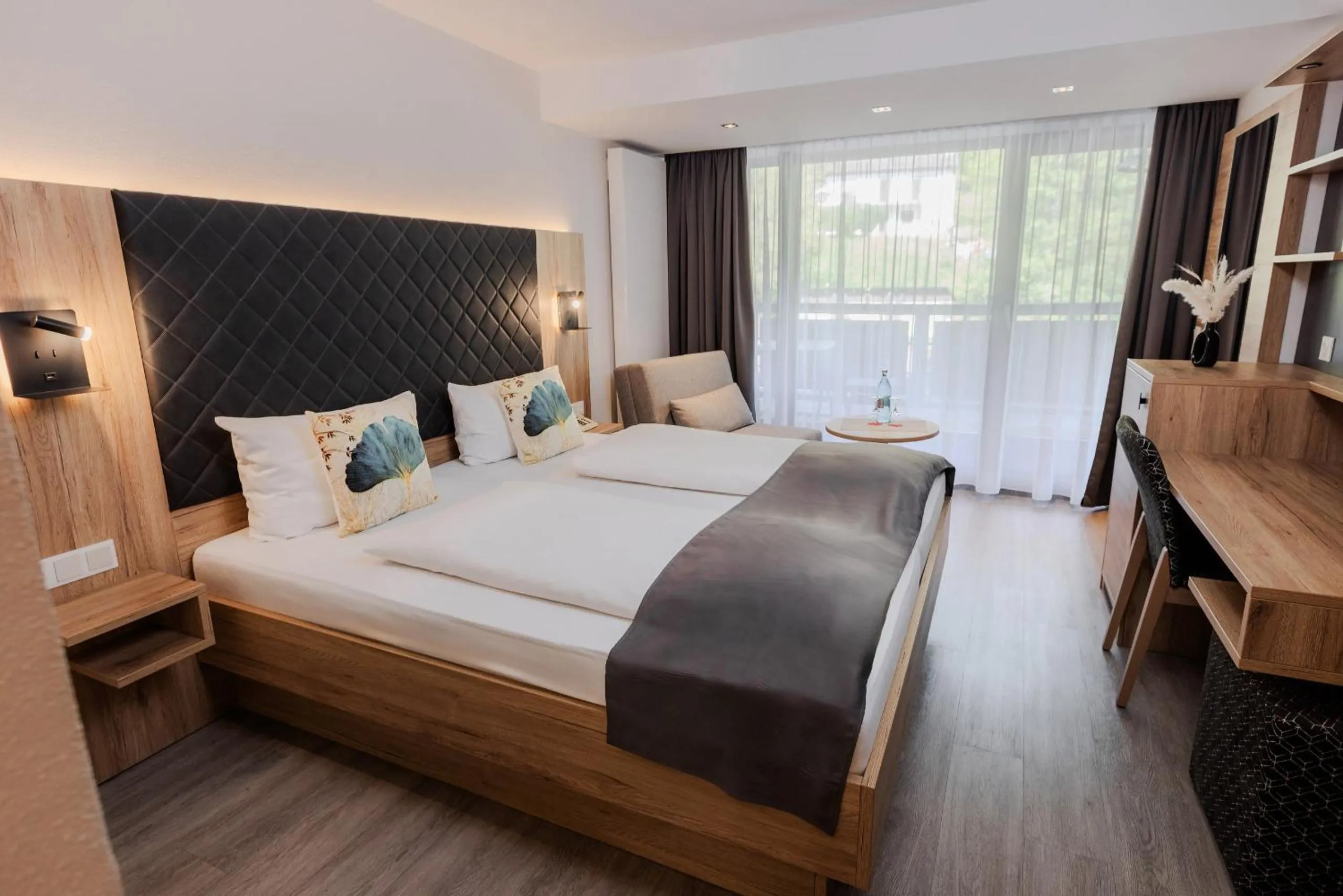 Bed in Landgasthof zur Linde