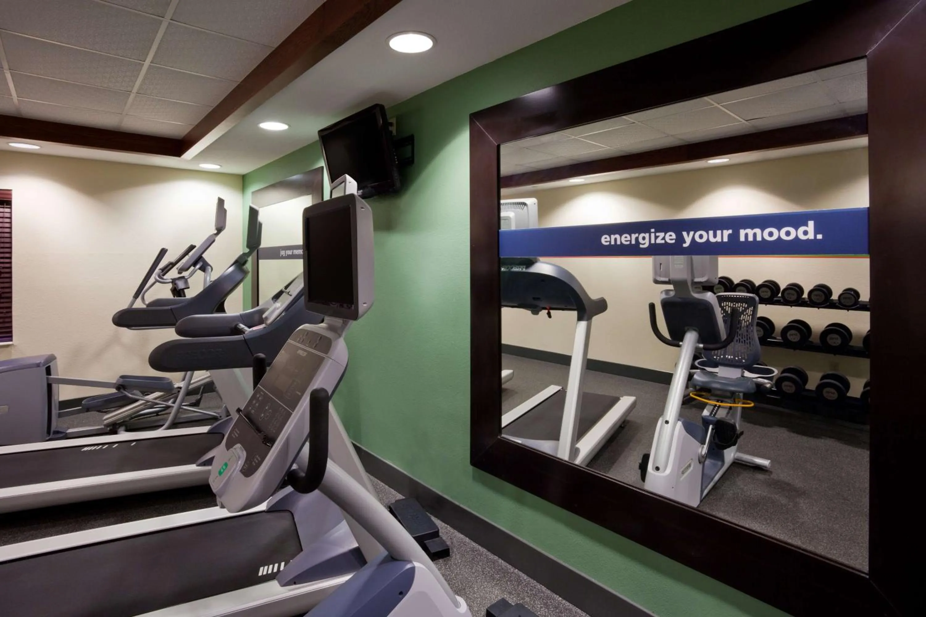 Fitness centre/facilities in Hampton Inn North Sioux City