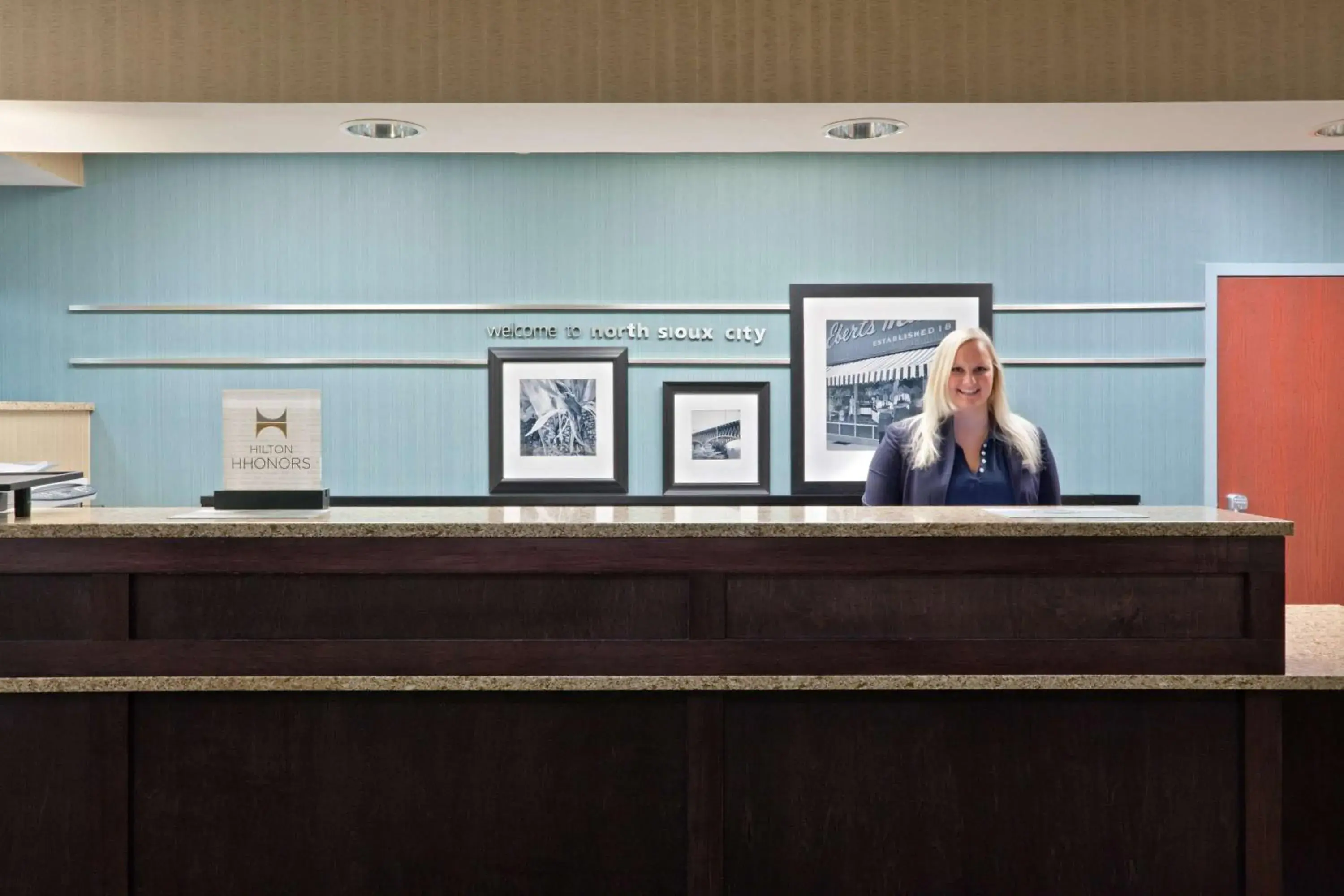 Lobby or reception in Hampton Inn North Sioux City Lobby or reception in Hampton Inn North Sioux City