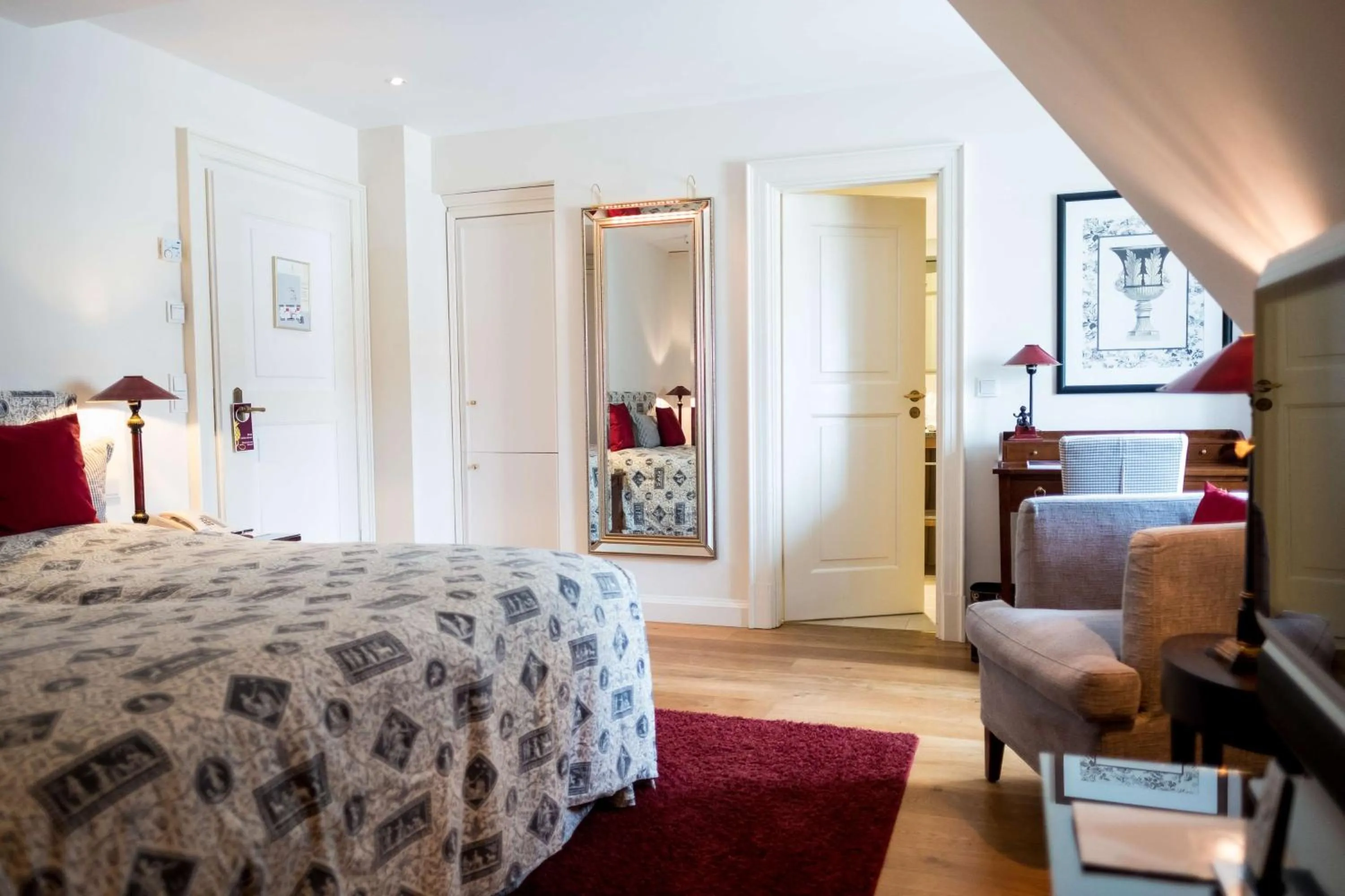 Bedroom, Bed in Schlosshotel Münchhausen