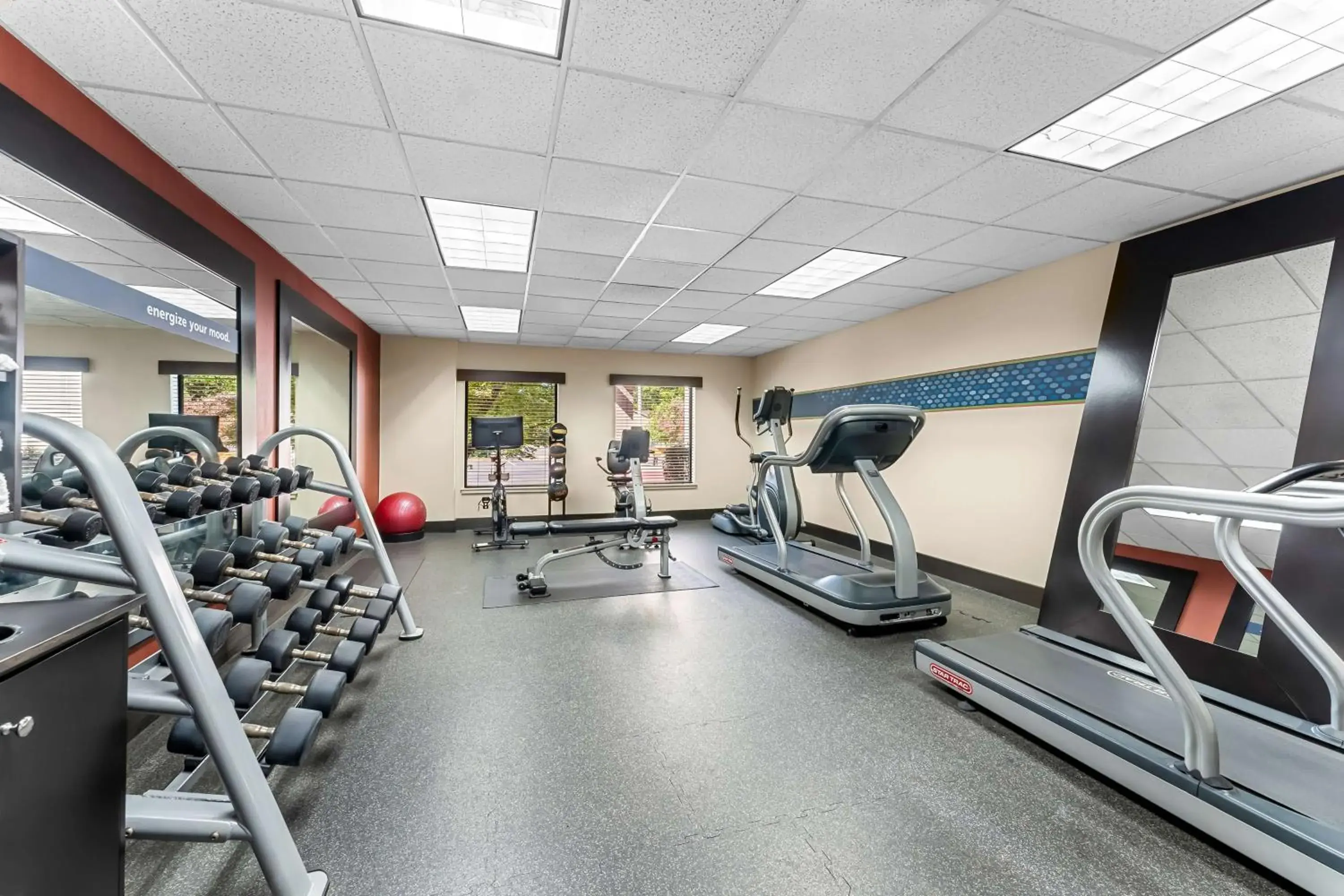 Fitness centre/facilities in Hampton Inn Stroudsburg Poconos Fitness centre/facilities in Hampton Inn Stroudsburg Poconos