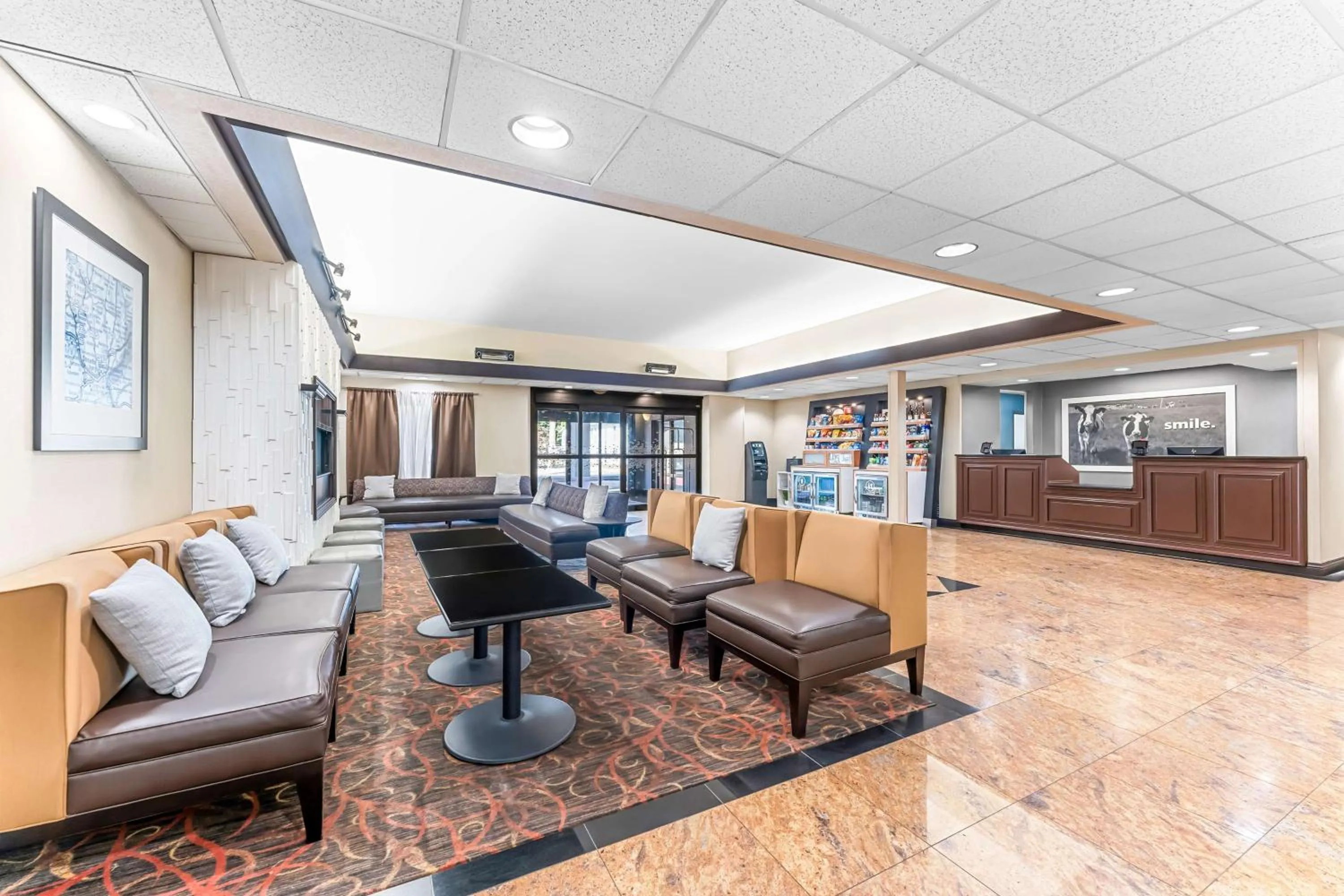 Lobby or reception in Hampton Inn Stroudsburg Poconos
