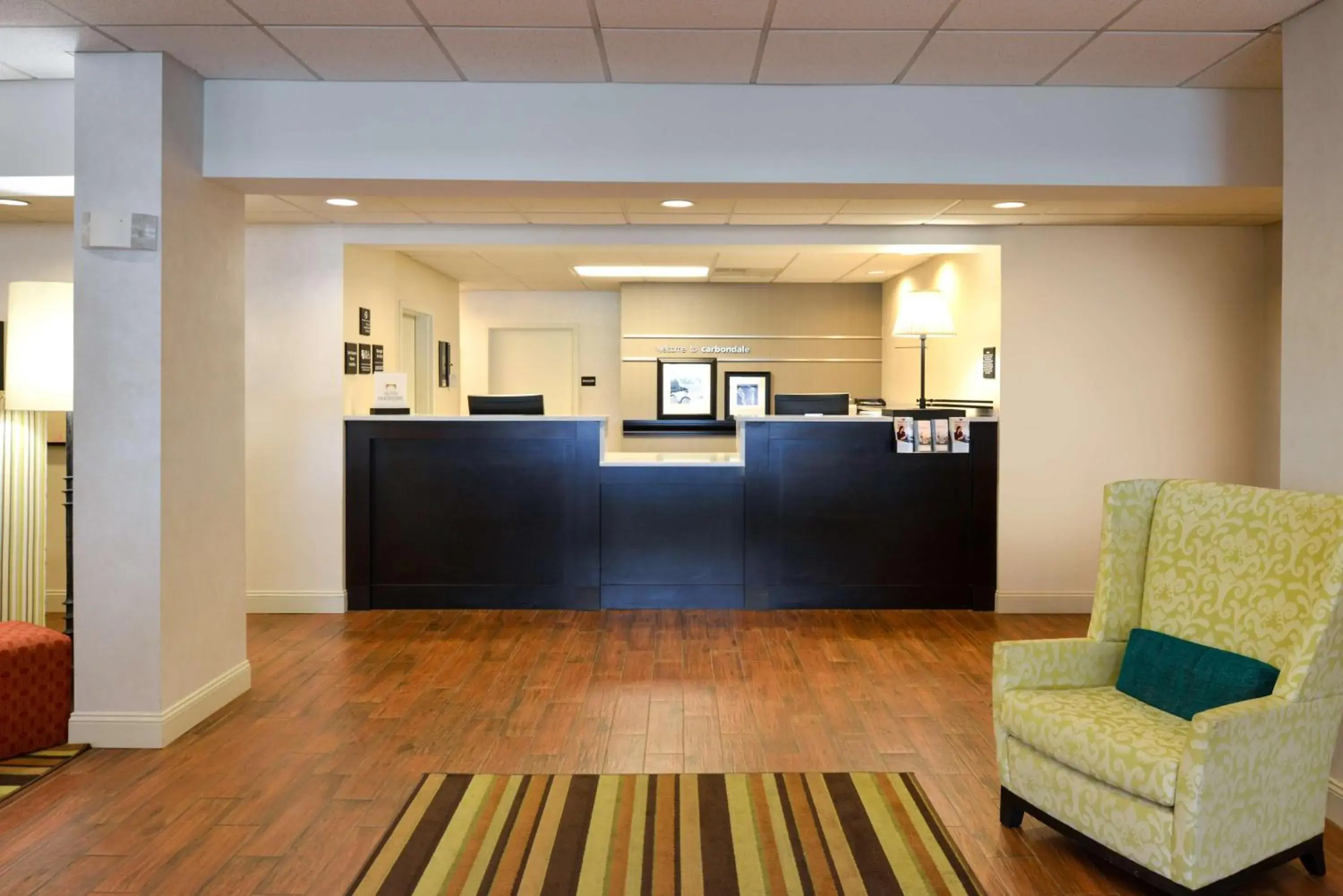 Lobby or reception in Hampton Inn Carbondale Lobby or reception in Hampton Inn Carbondale