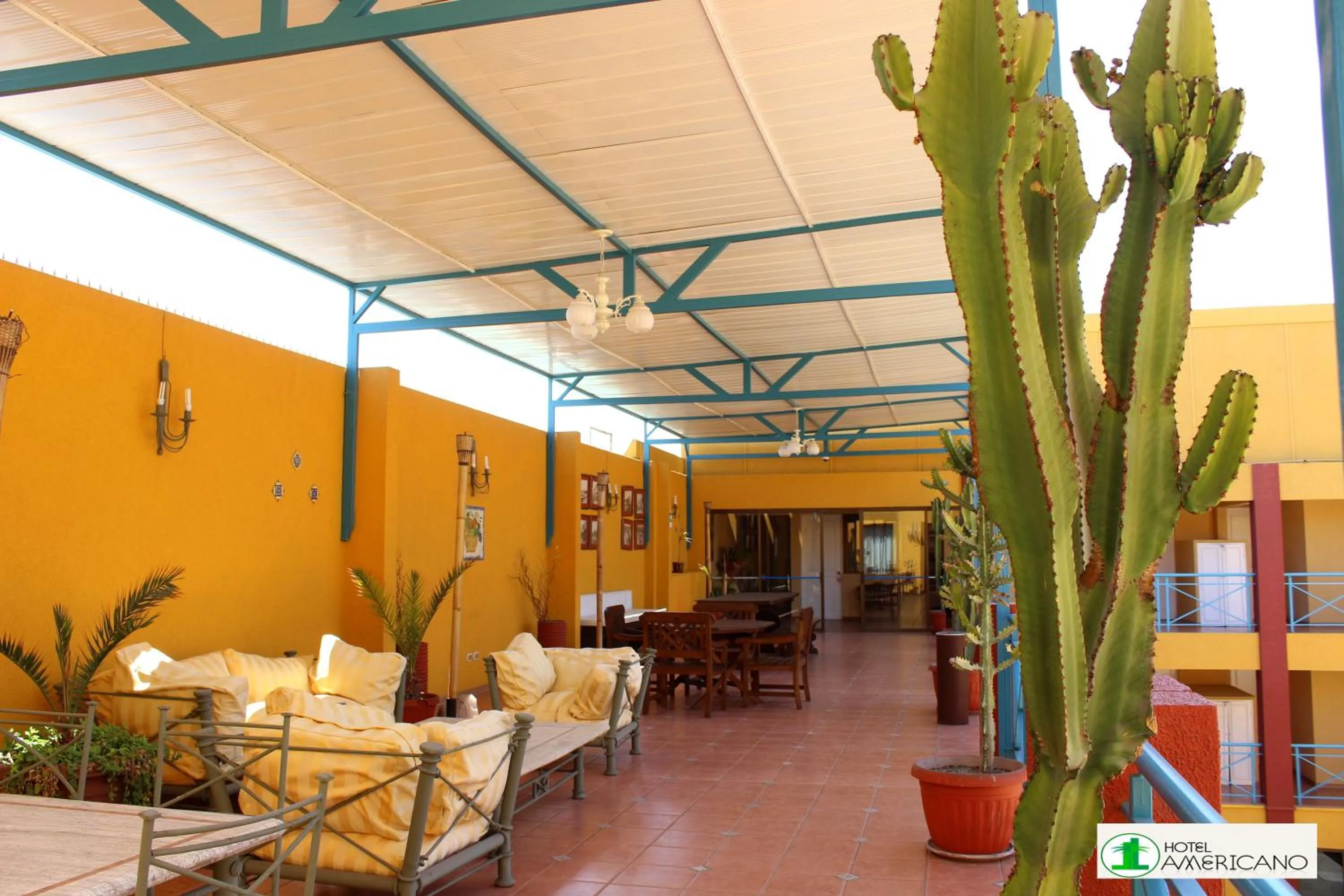 Balcony/Terrace in Hotel Americano