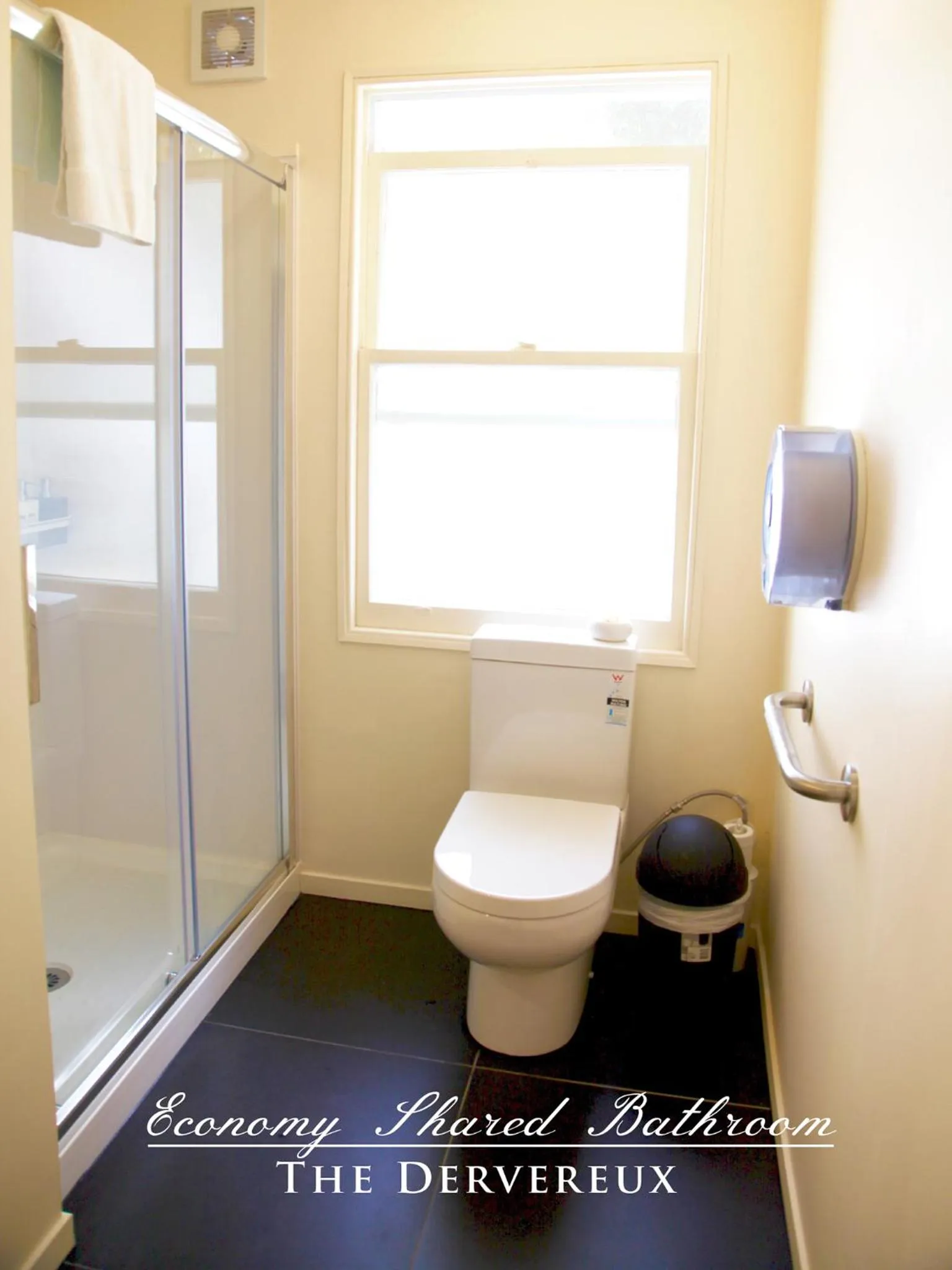 Shower in The Devereux Boutique Hotel