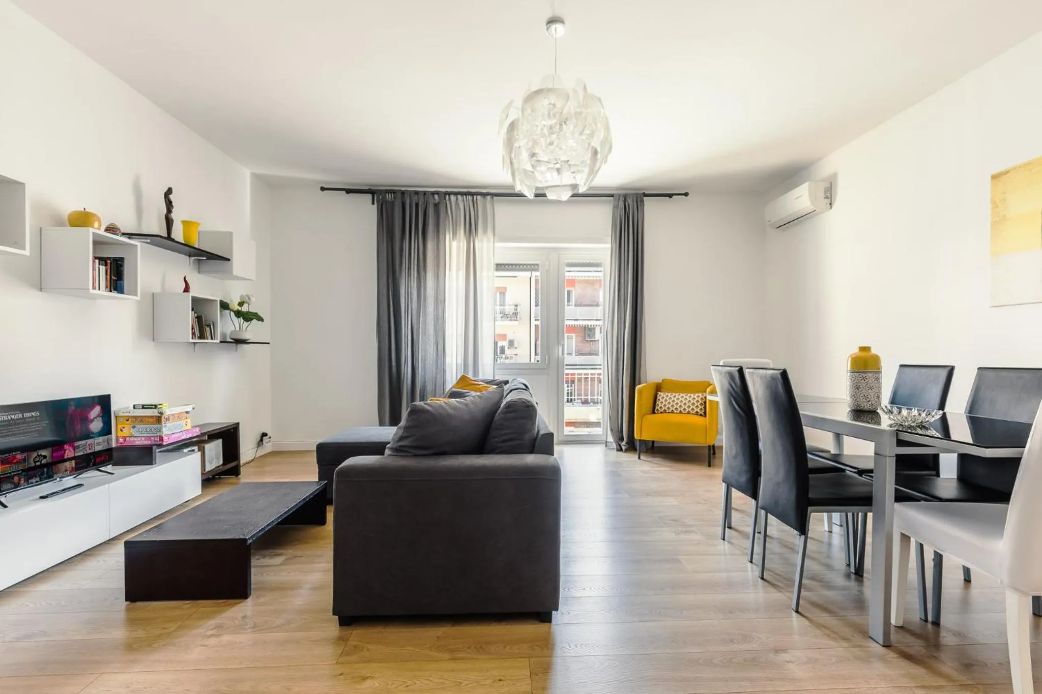 Living room in Apartment Costanza in Rome