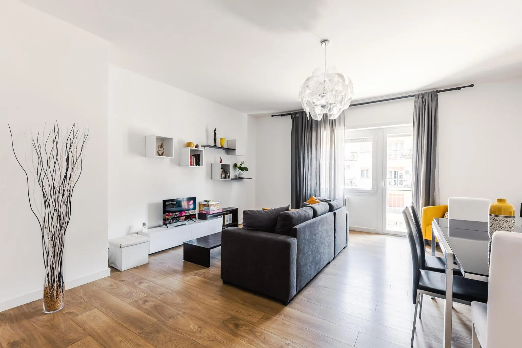 Living room in Apartment Costanza in Rome